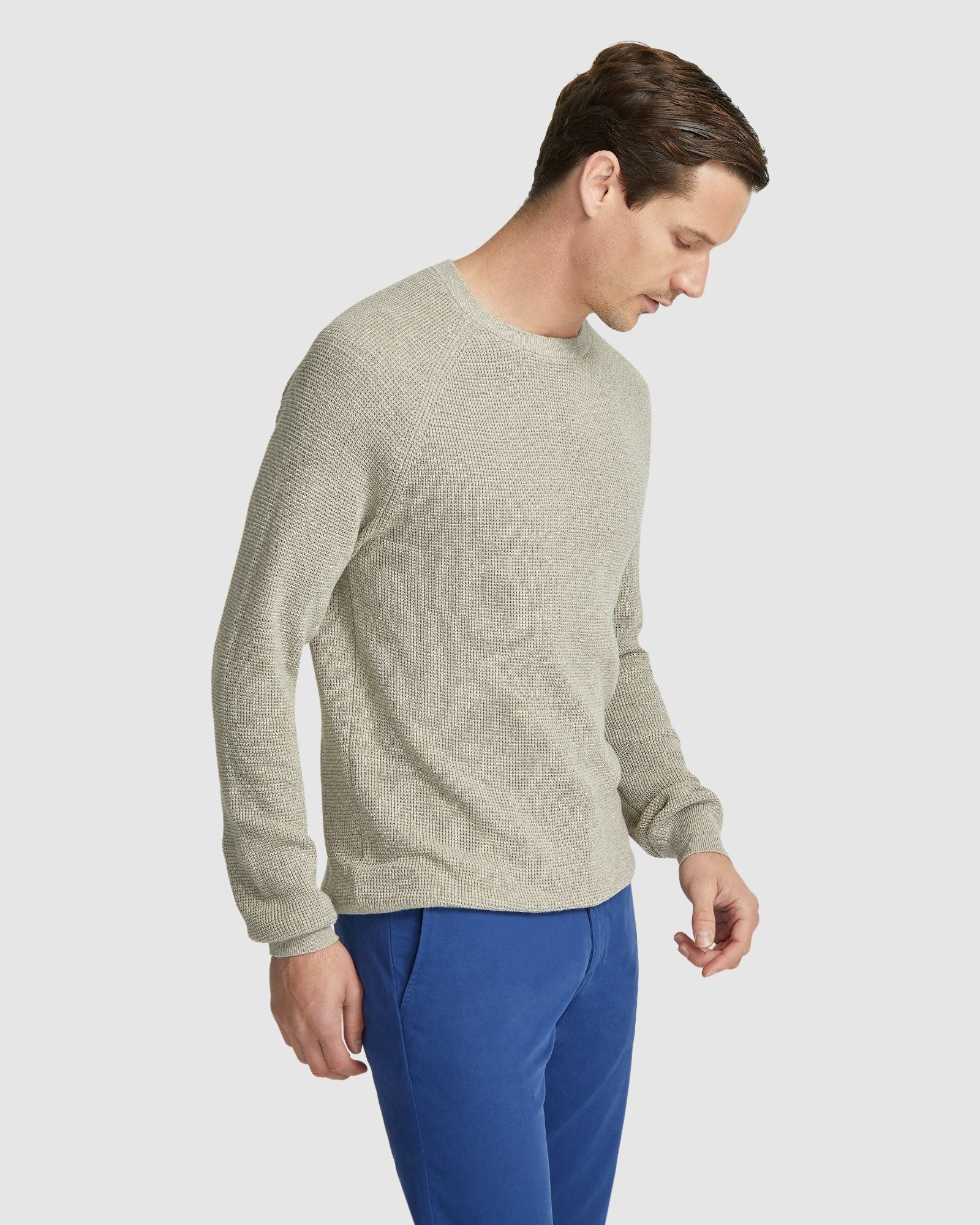 Billy Waffle Cotton Cashmere Knit - Image 8