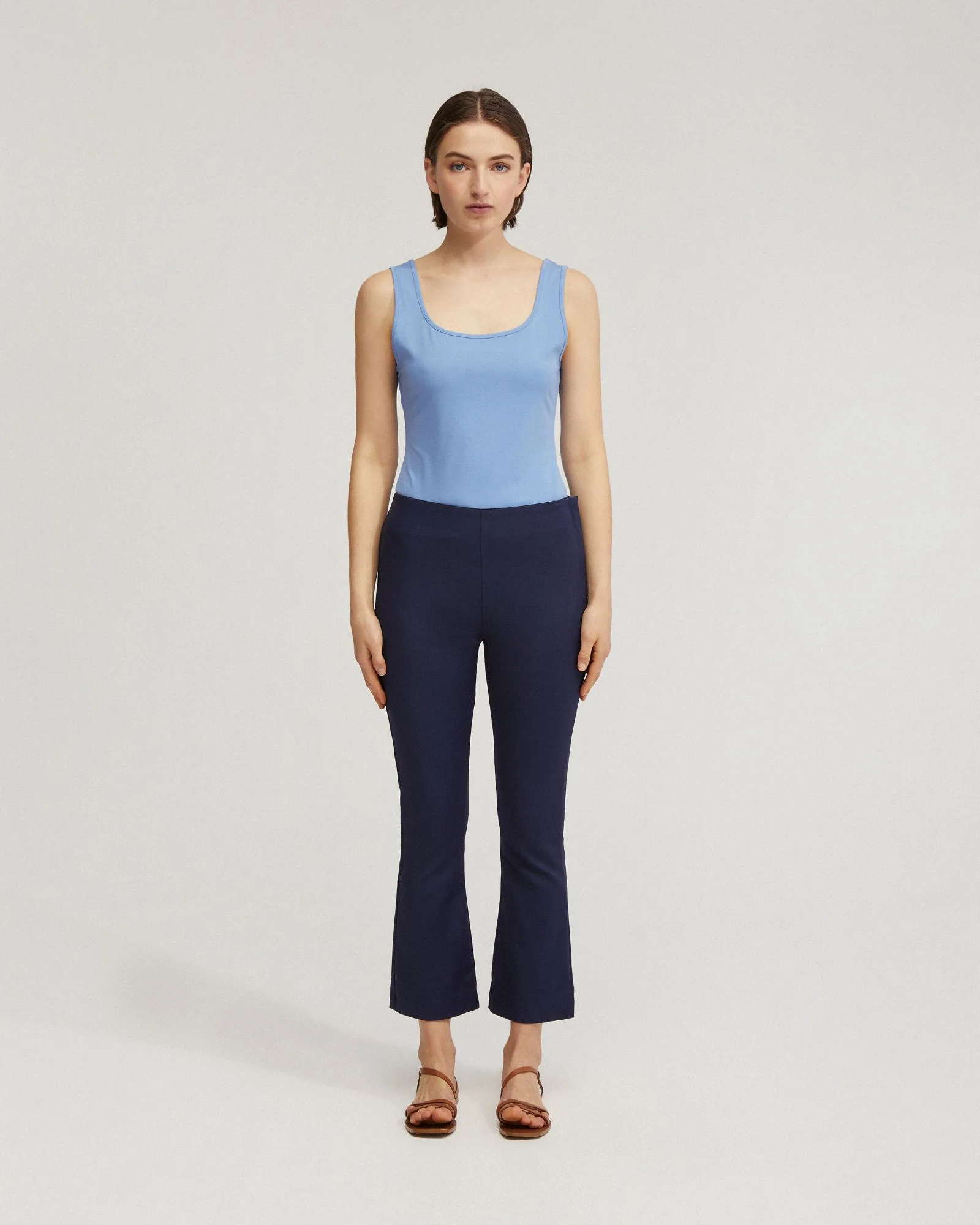 Blade Cropped Flared Pants