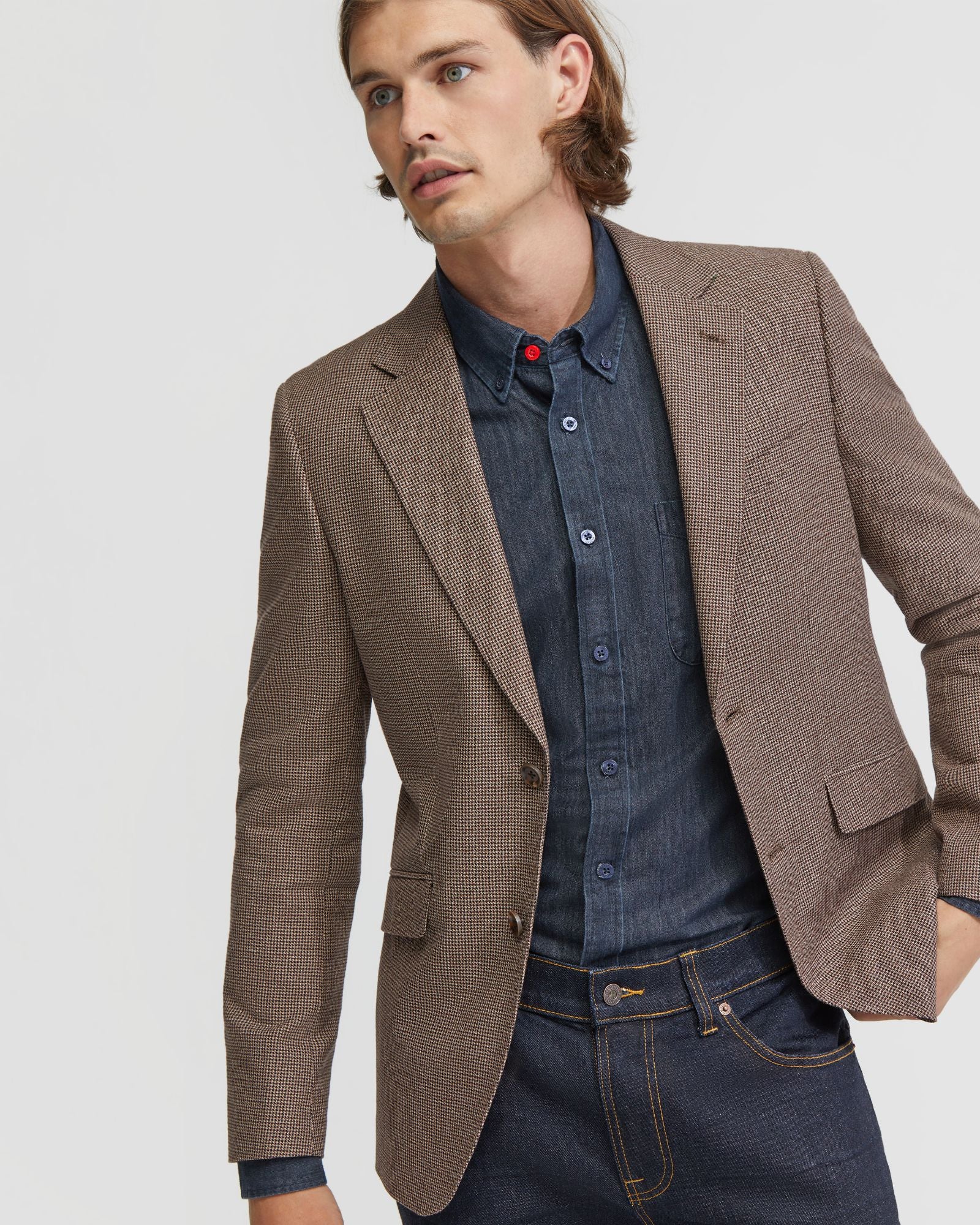 Blake Cotton Wool Blend Blazer - Image 4