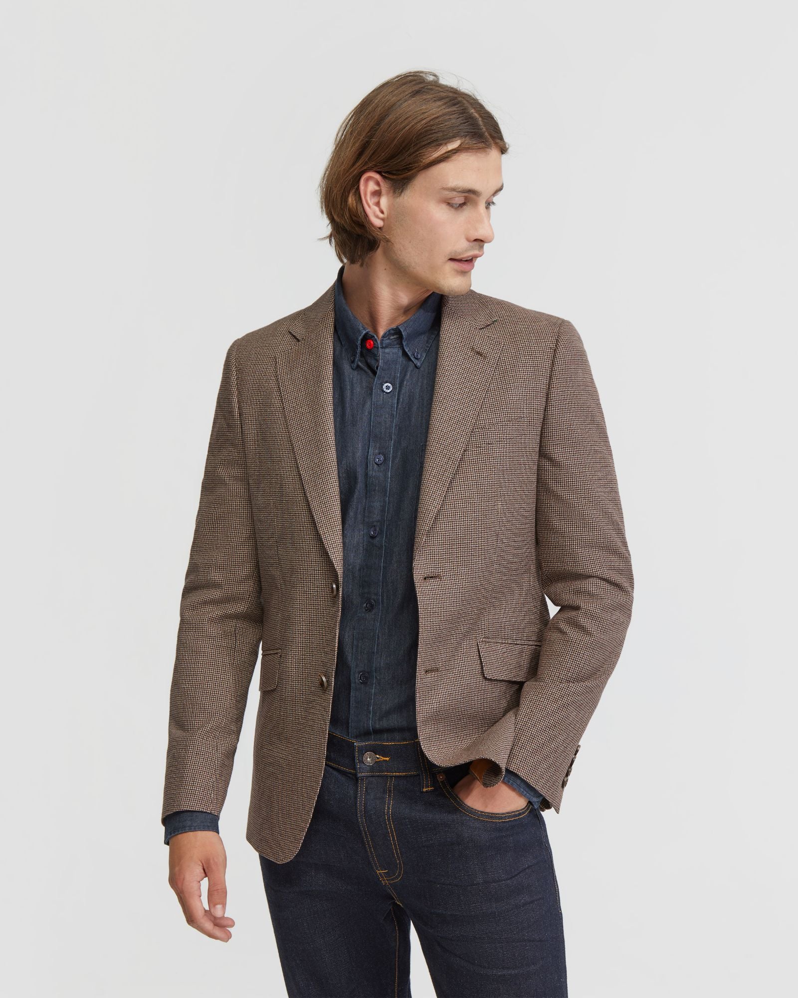 Blake Cotton Wool Blend Blazer - Image 5