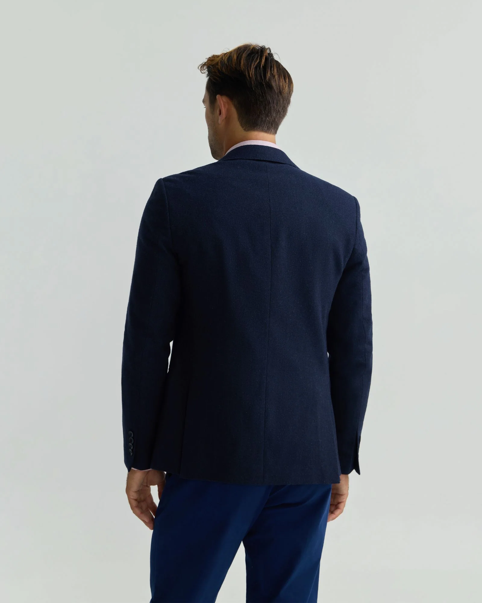 Blake Herringbone Wool Blazer - Image 3