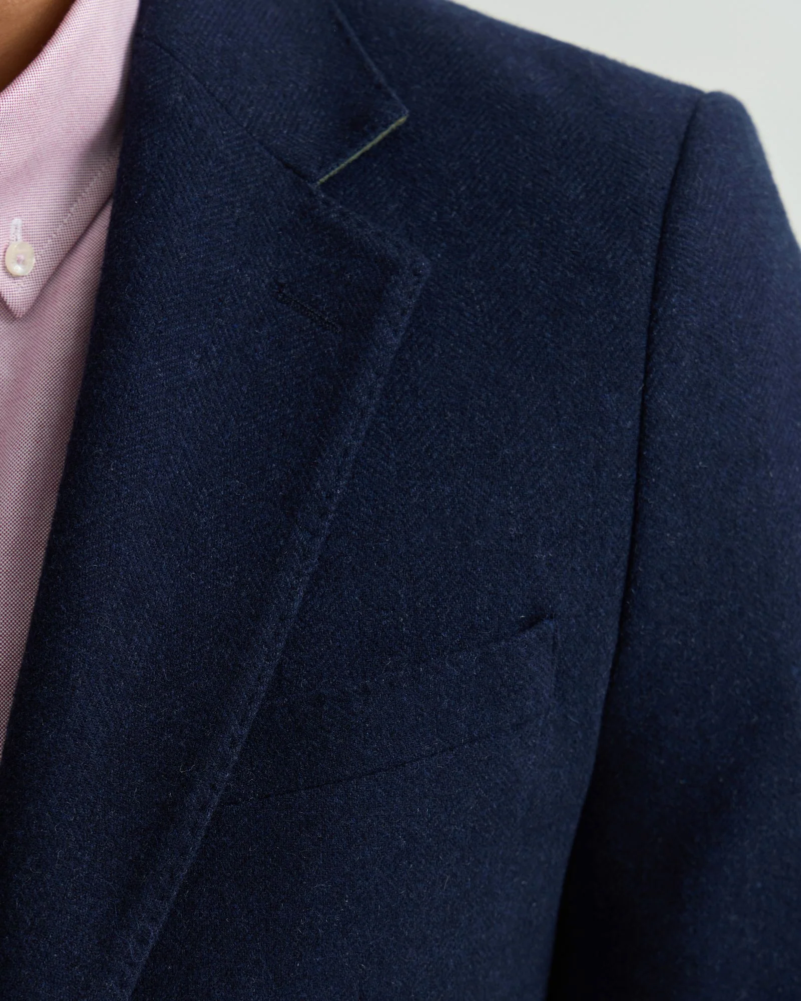Blake Herringbone Wool Blazer - Image 6
