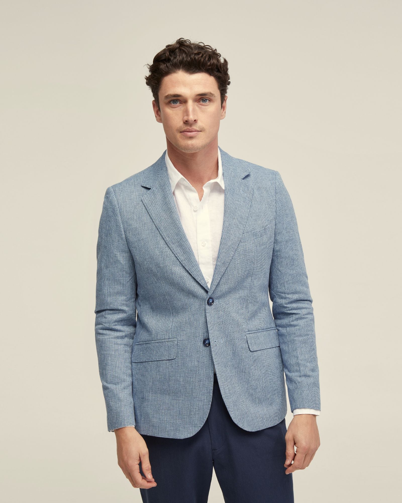Blake Linen Blend Blazer - Image 5