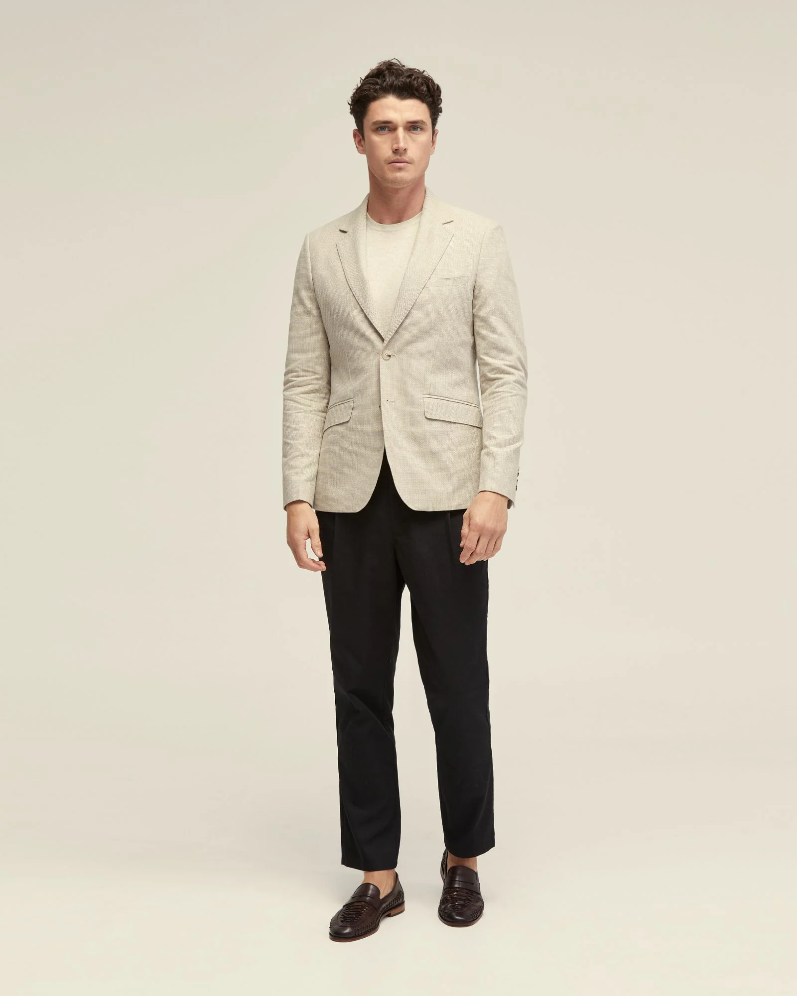 Blake Linen Blend Blazer - Image 7