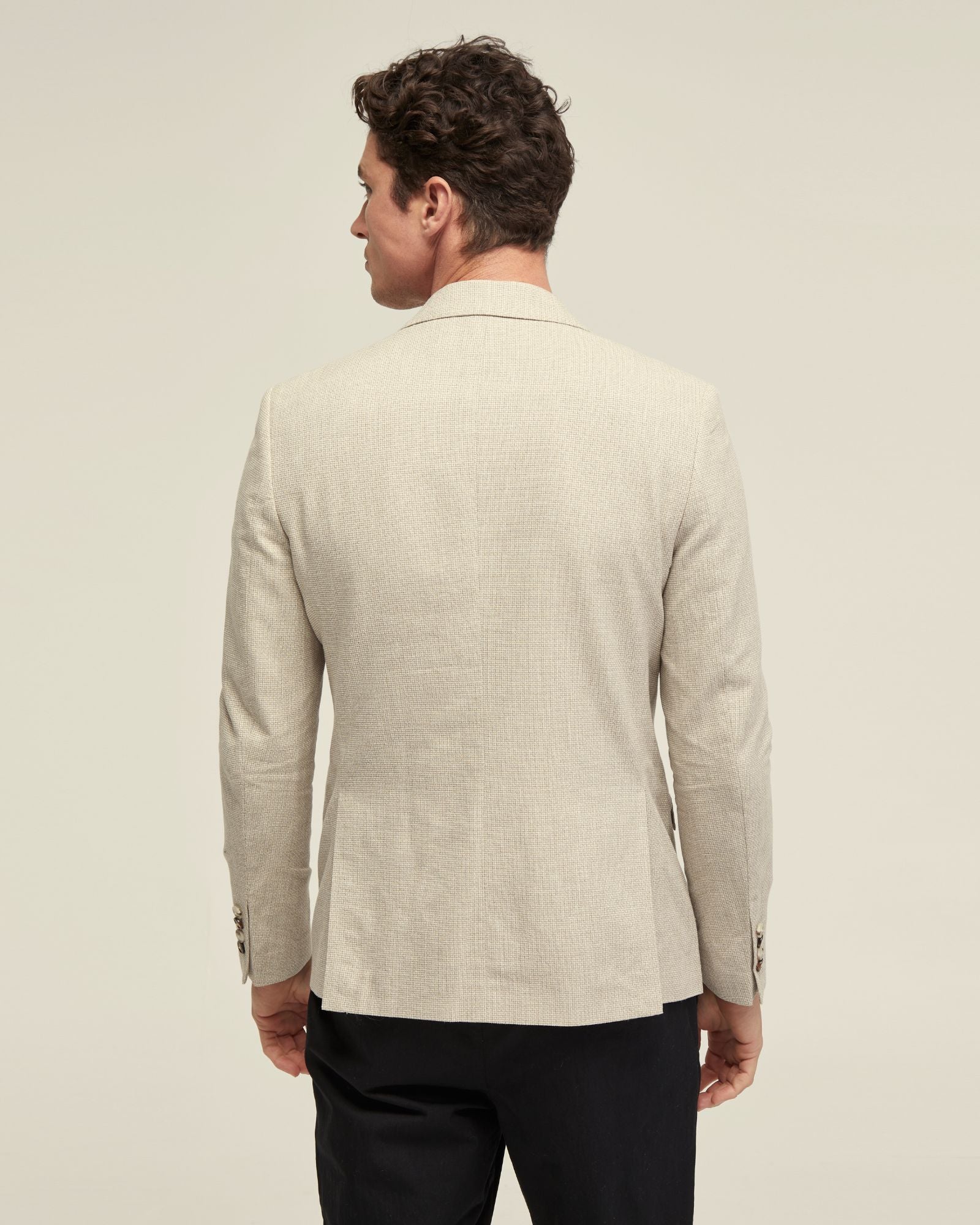 Blake Linen Blend Blazer - Image 9