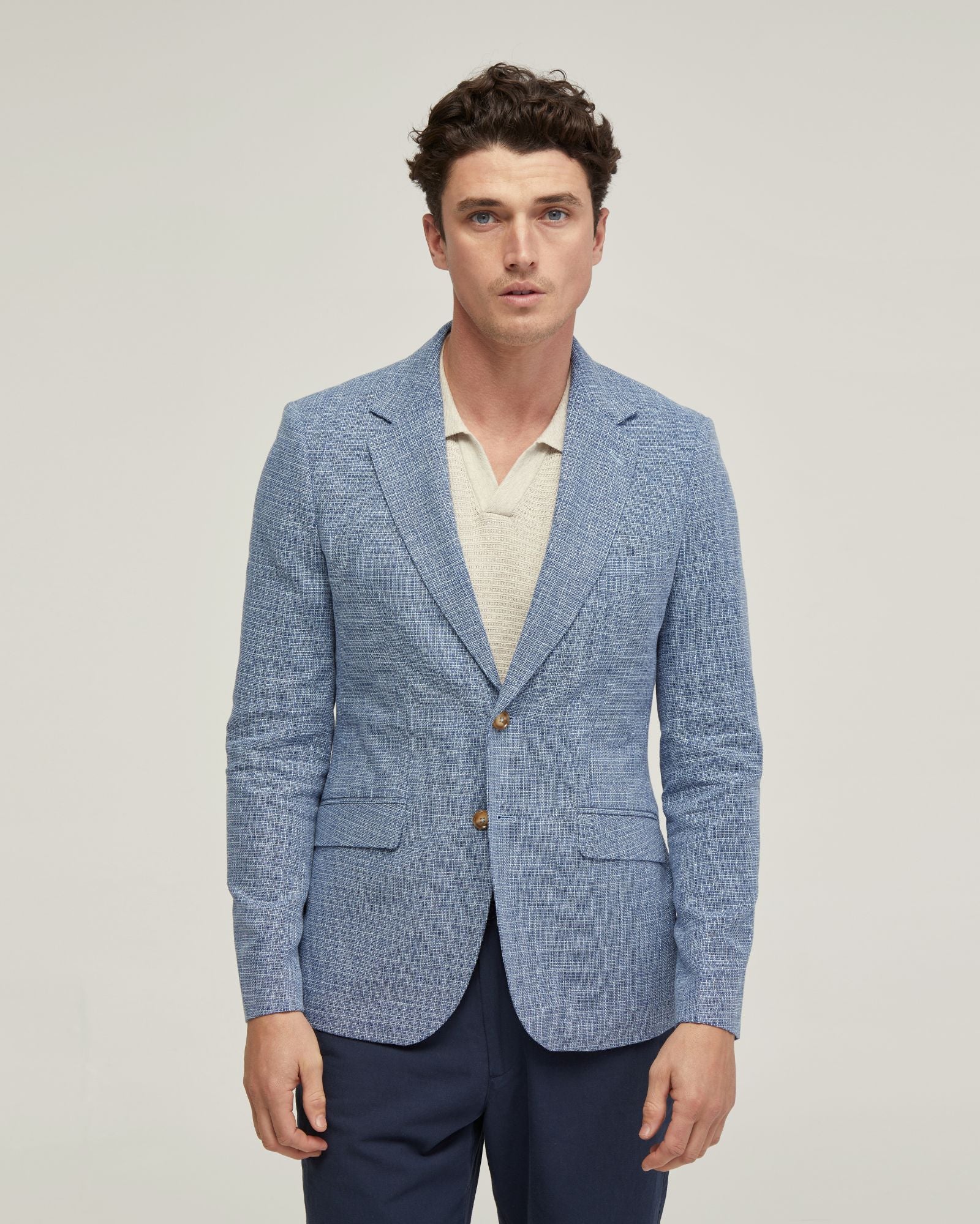 Blake Linen Blend Blazer - Image 4