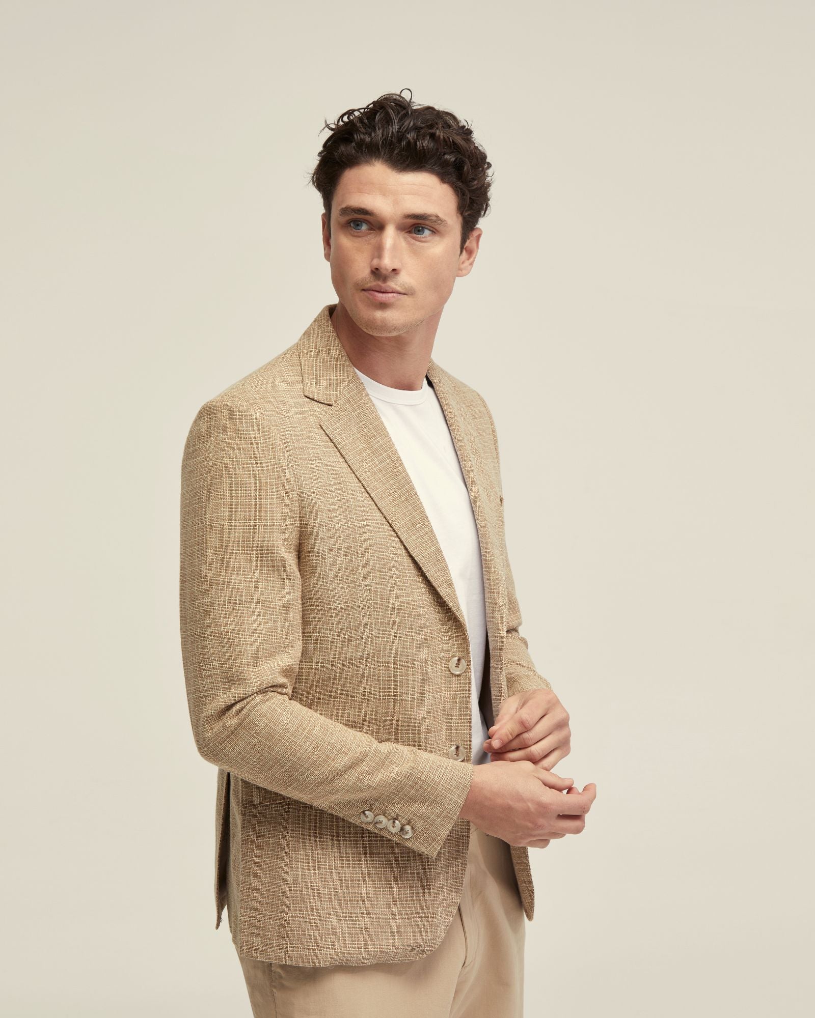 Blake Linen Blend Blazer - Image 8
