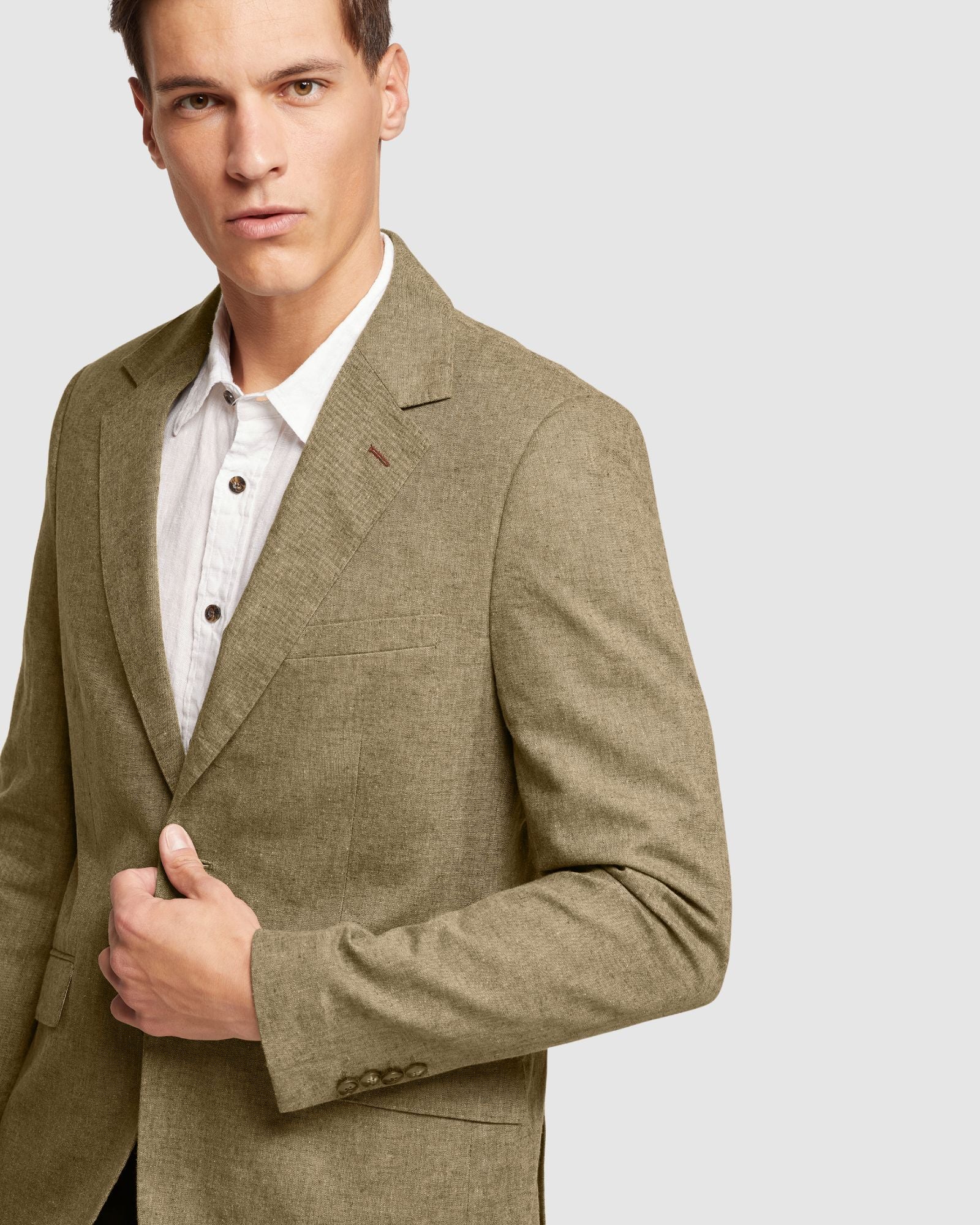 Blake Linen Cotton Blazer - Image 4