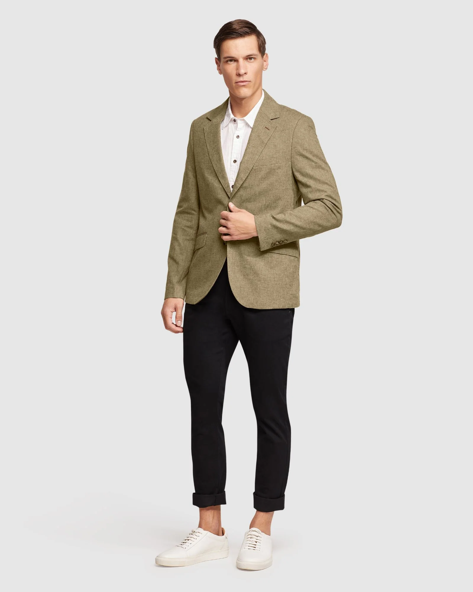 Blake Linen Cotton Blazer - Image 5