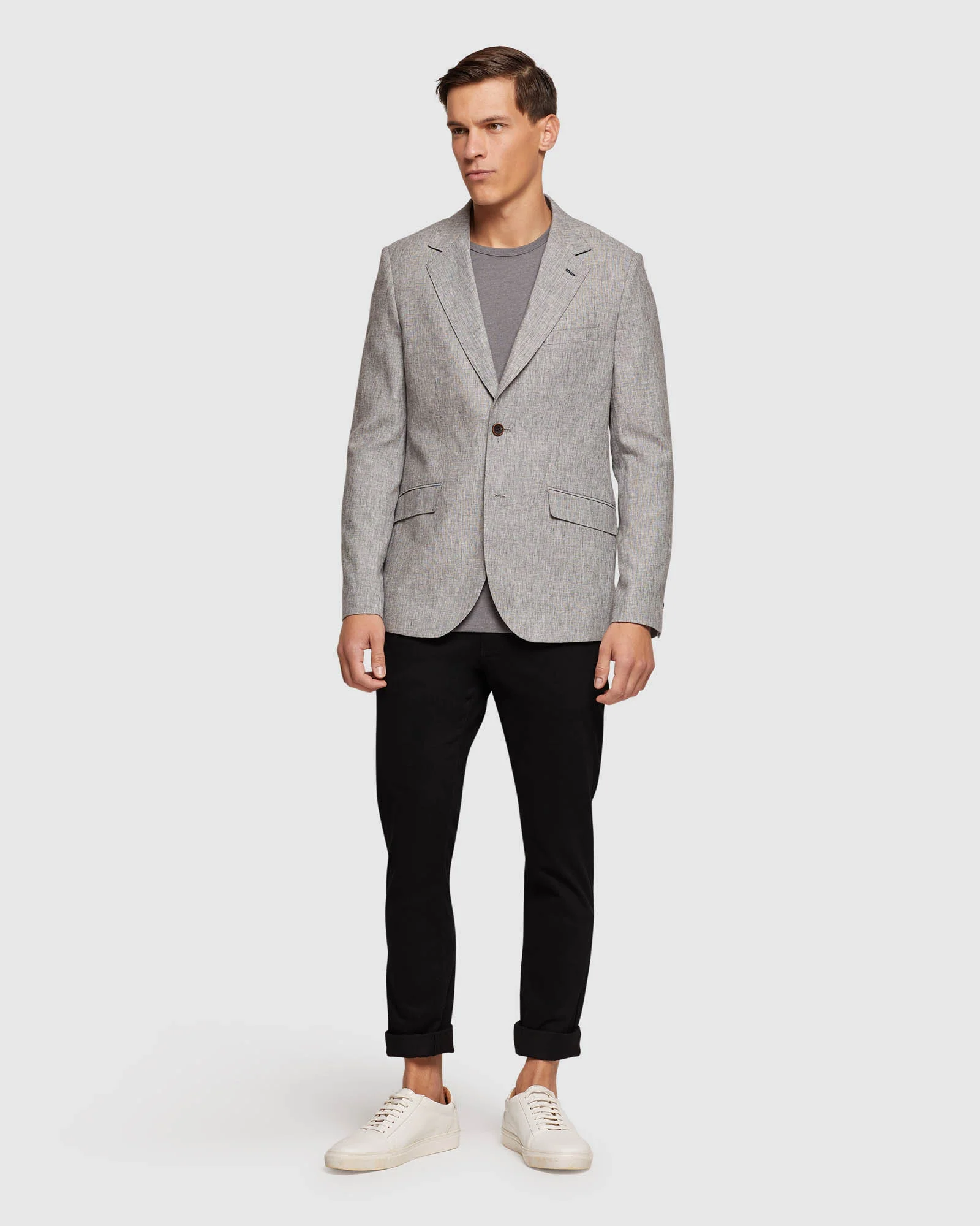 Blake Linen Cotton Blazer - Image 7