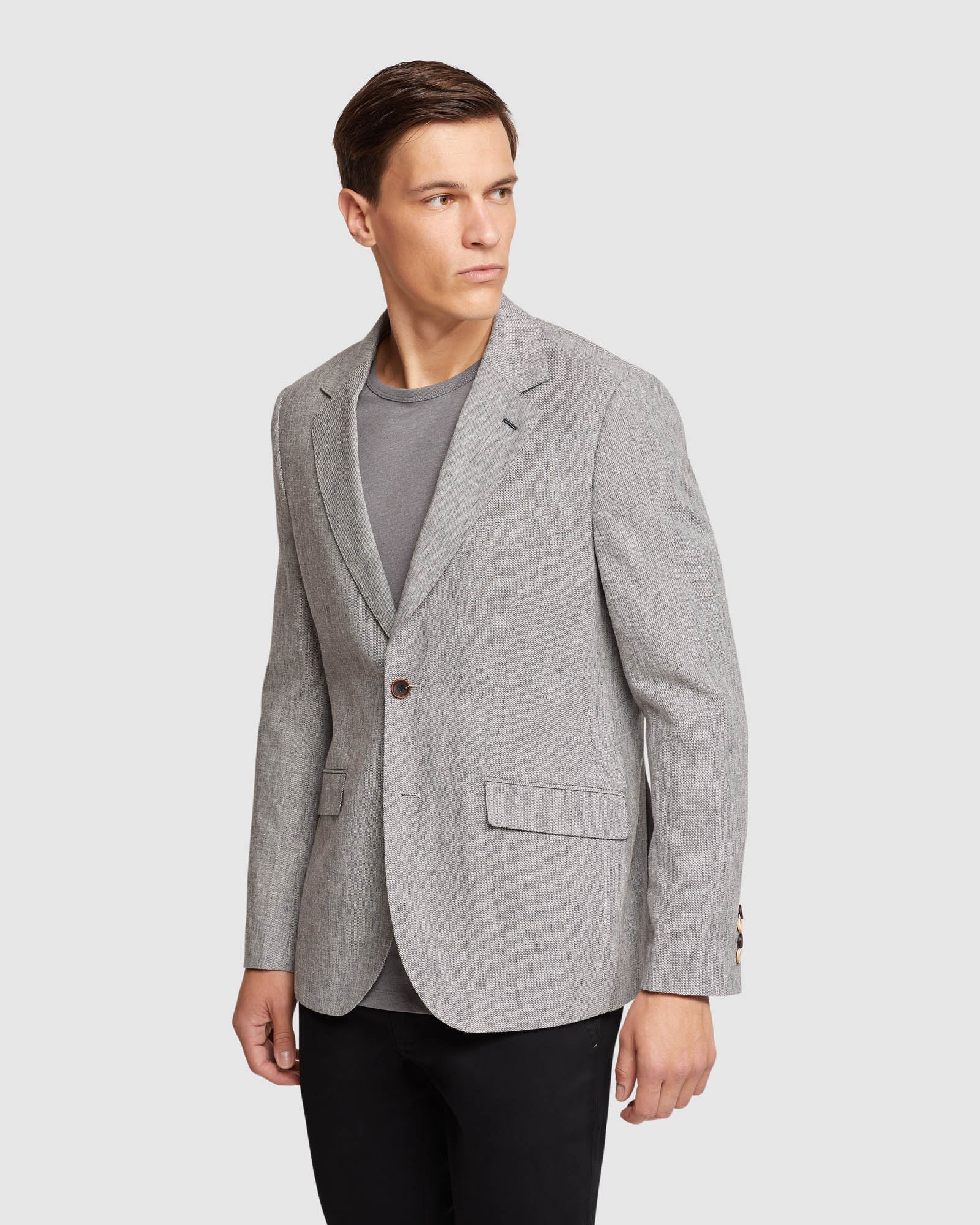 Blake Linen Cotton Blazer - Image 8