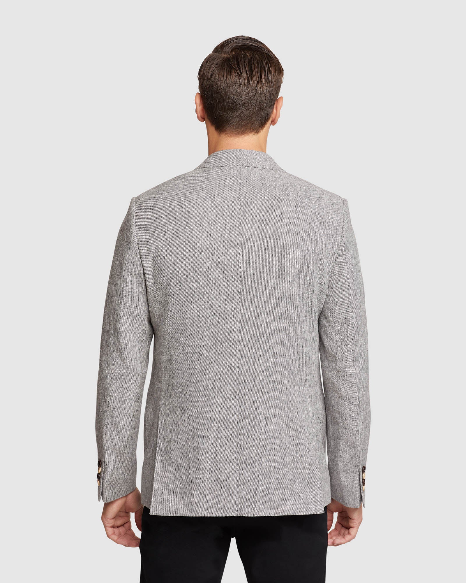 Blake Linen Cotton Blazer - Image 9