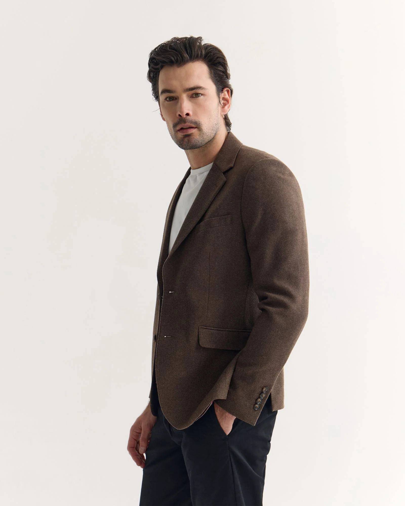 Blake Wool Blend Blazer - Image 8