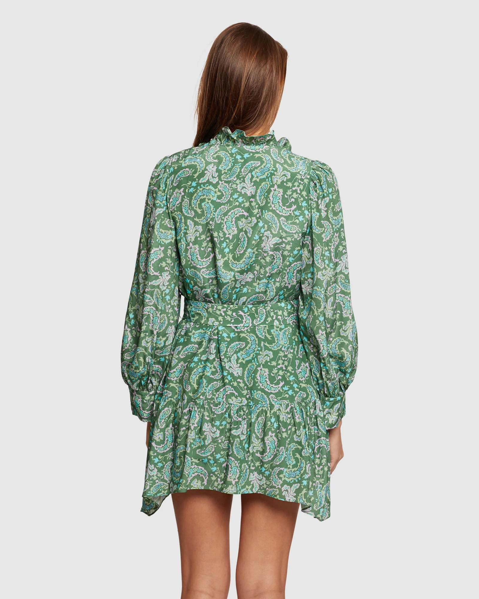 Braily Paisley Printed Dress - Image 3