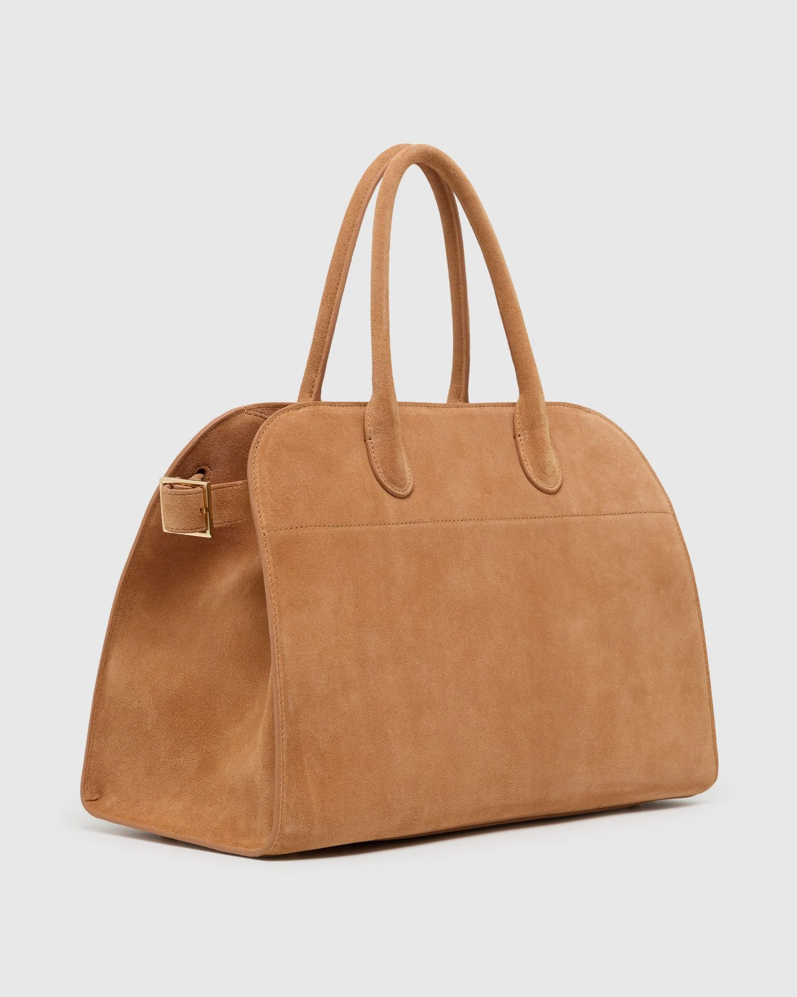 Bridget Top Handle Suede Bag - Image 3