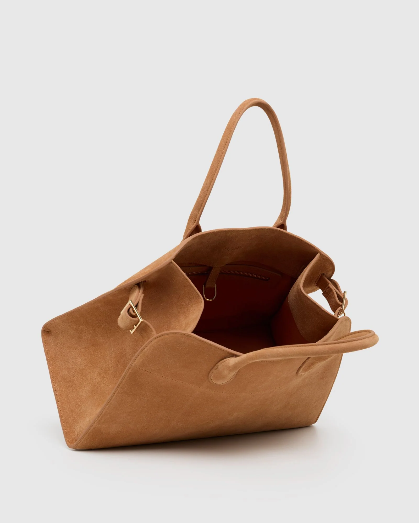 Bridget Top Handle Suede Bag - Image 5