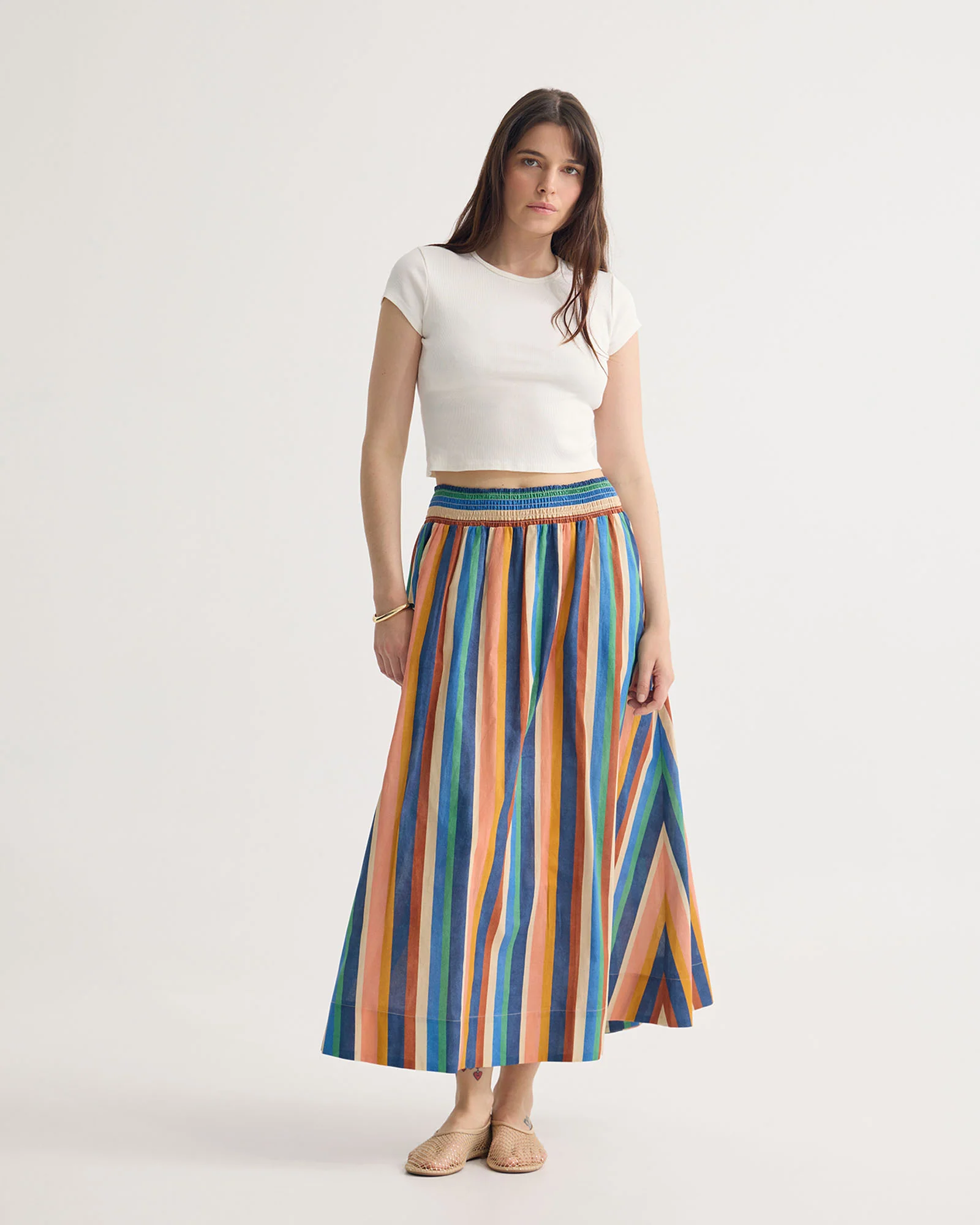 Bronte Striped Skirt - Image 2