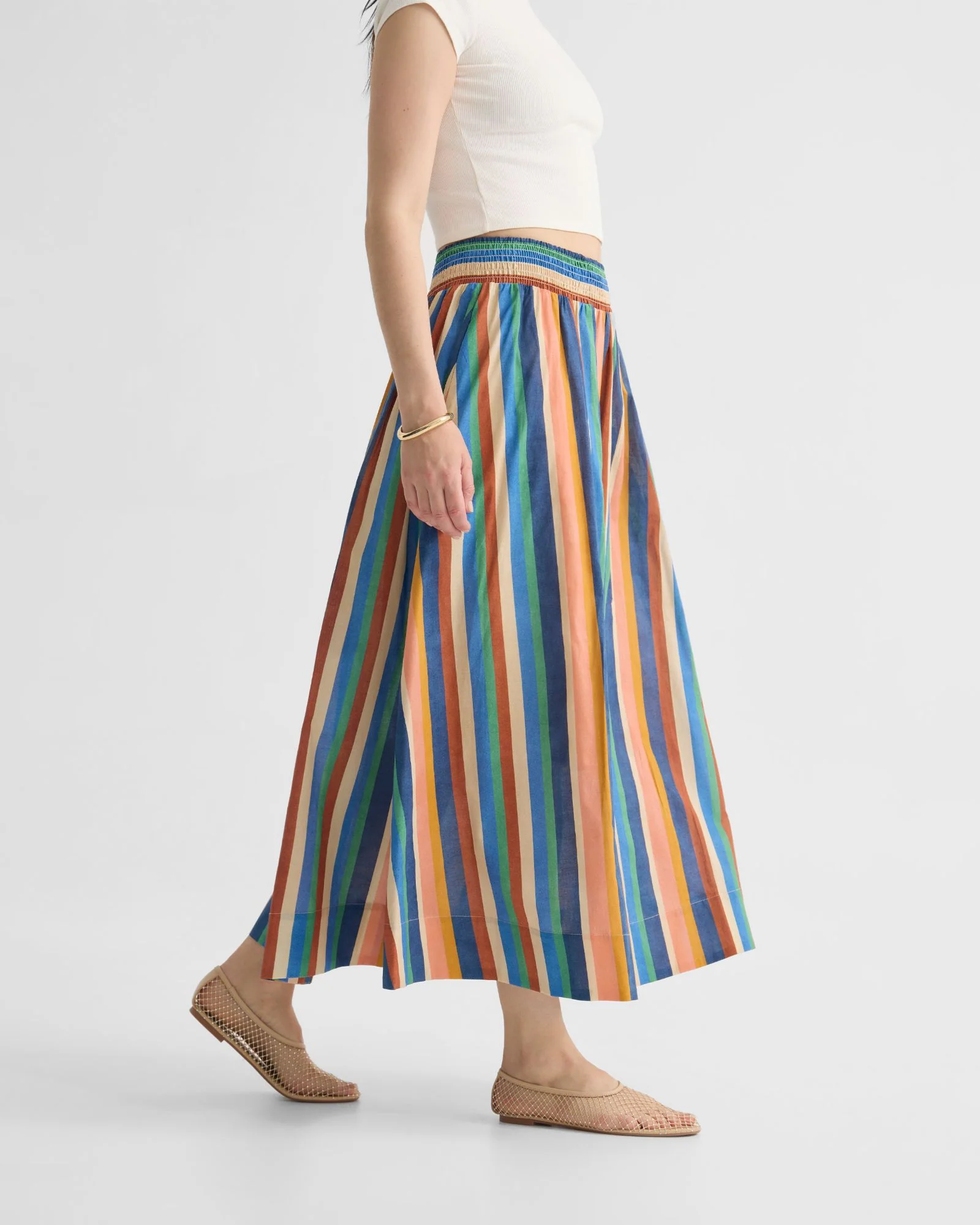 Bronte Striped Skirt - Image 3