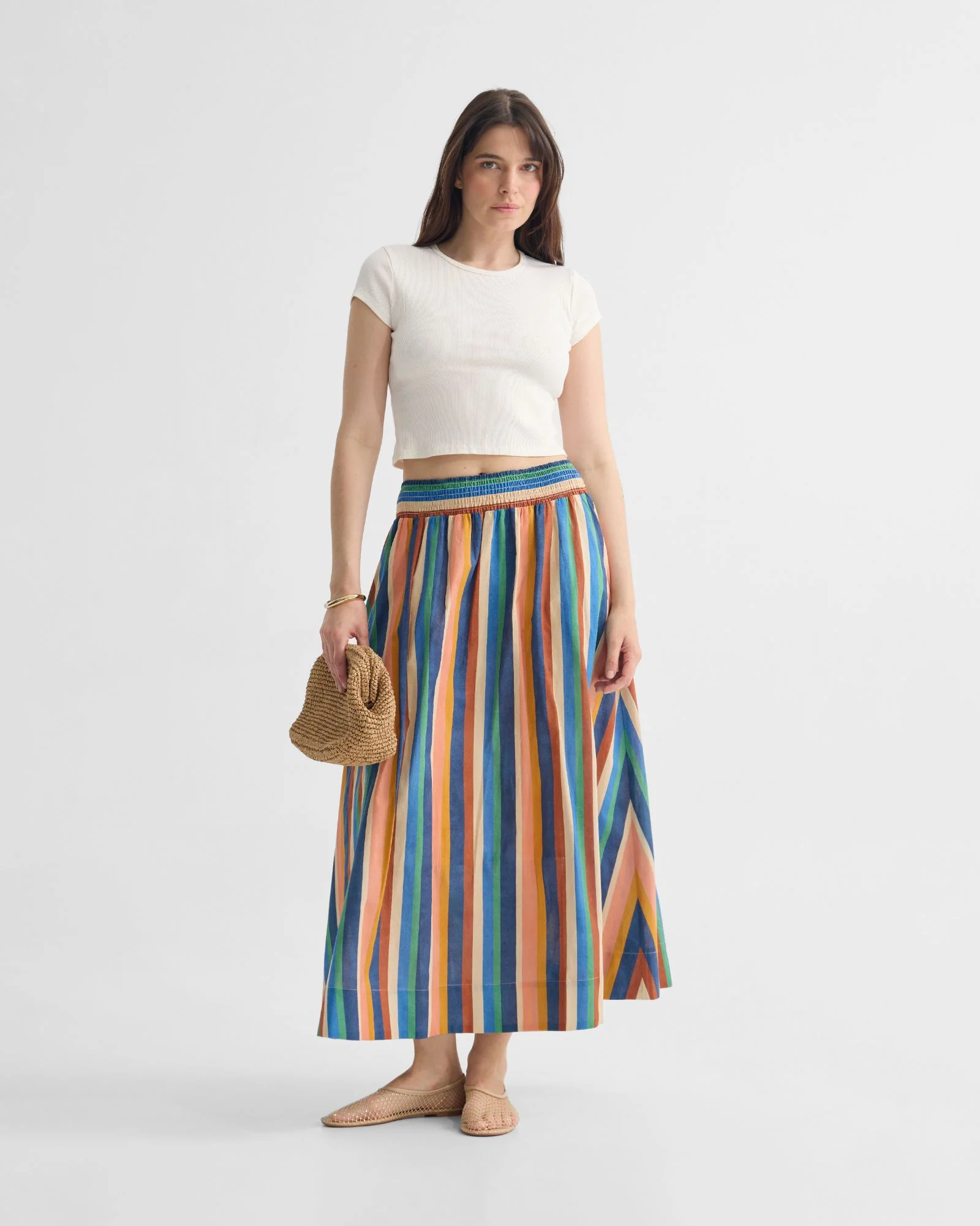 Bronte Striped Skirt - Image 6