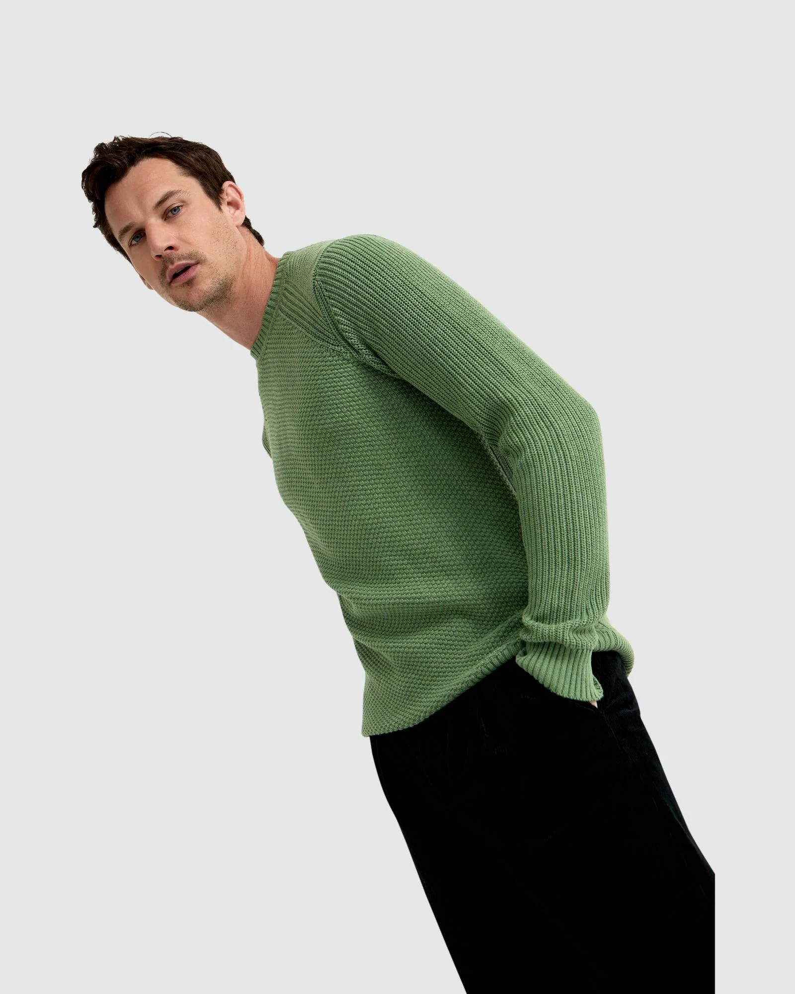 Bruno Cotton Crew Neck Pullover - Image 10
