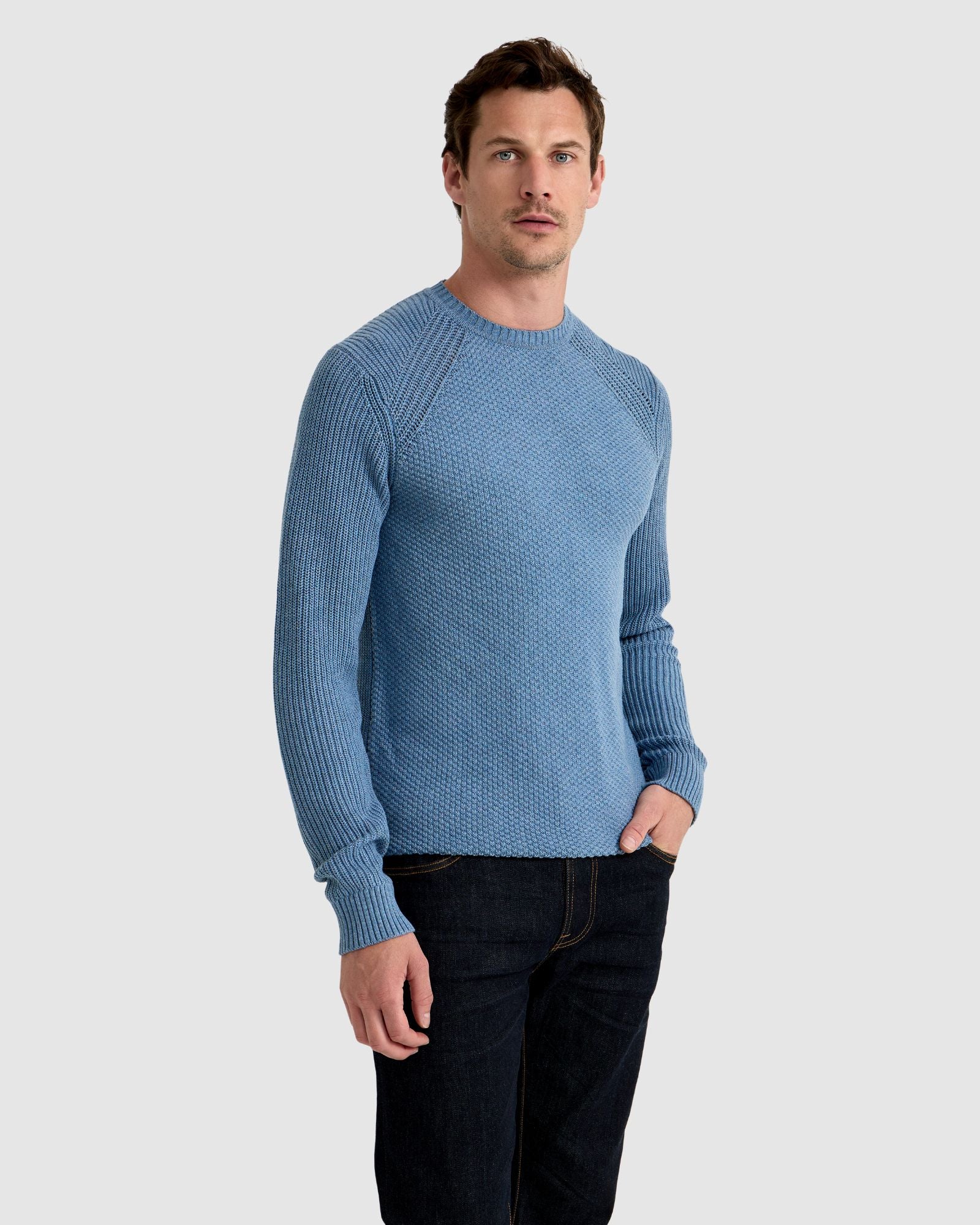 Bruno Cotton Crew Neck Pullover - Image 2