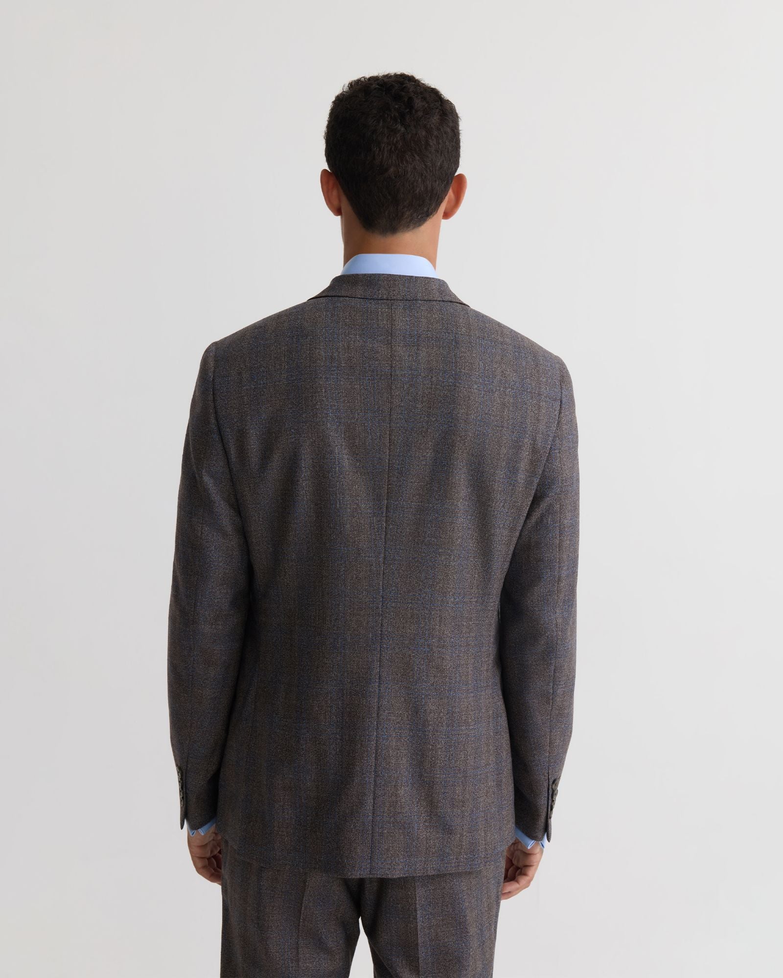Byron Luxury Half Canvas Suit Jacket - Image 3