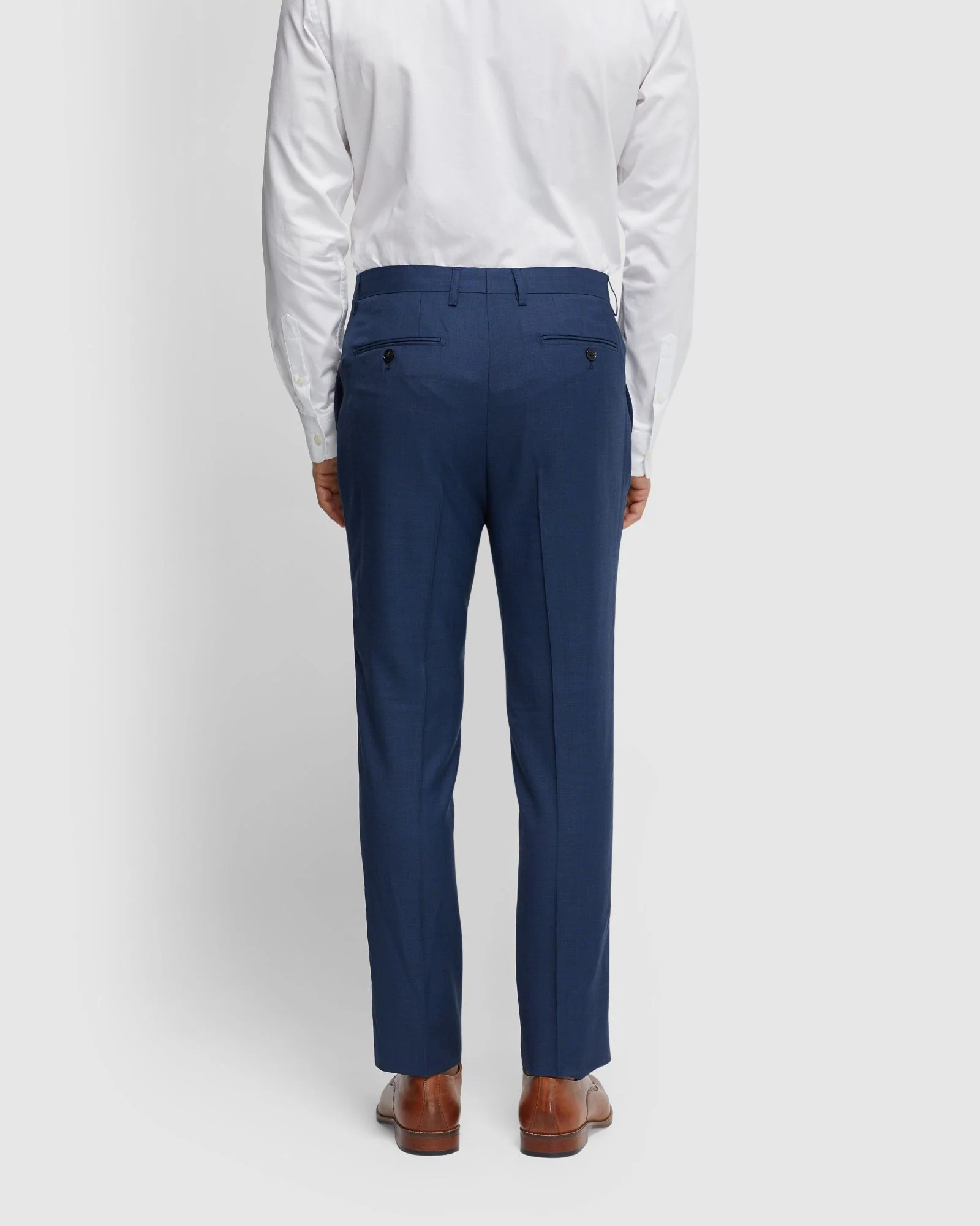 Bryon Wool Suit Trousers - Image 3