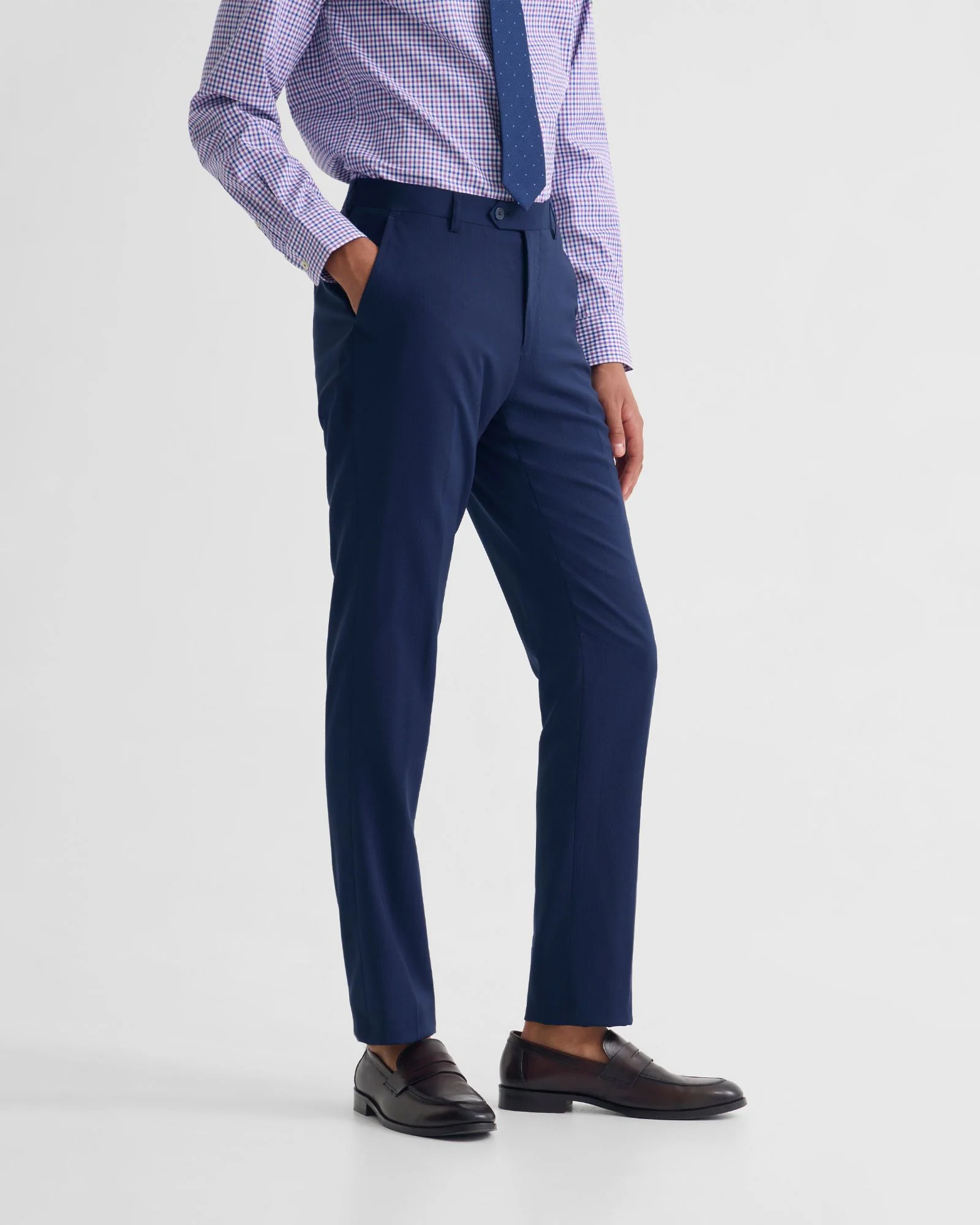 Byron Comfort Line Wool Suit Trser - Image 3