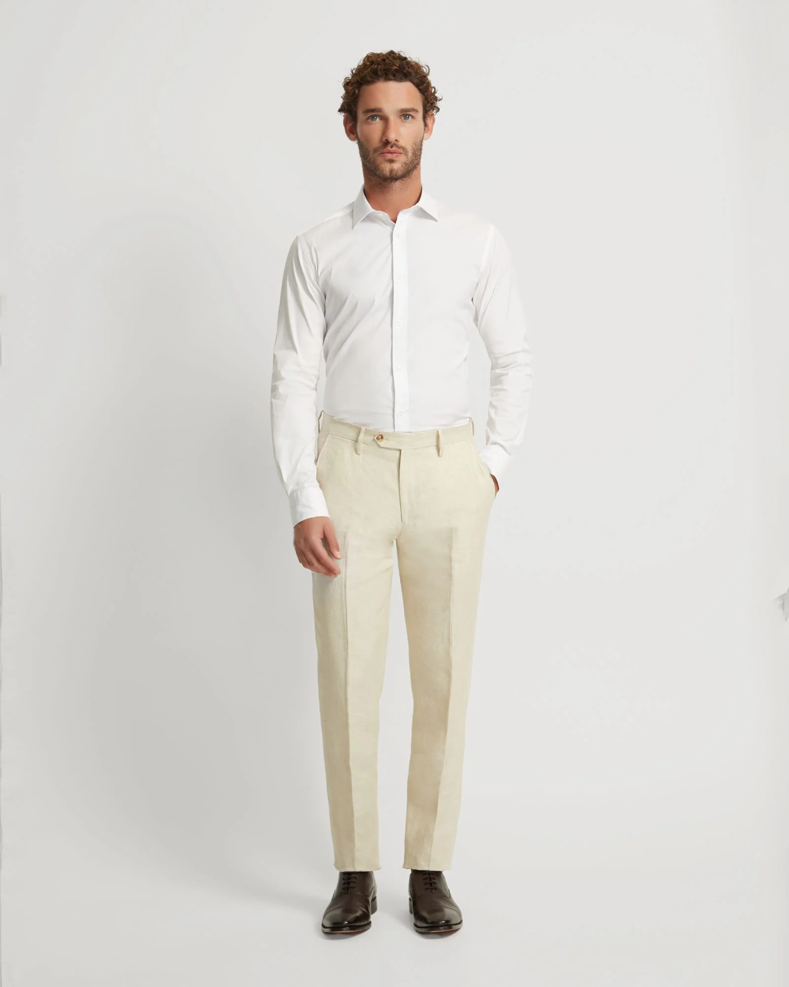 Byron Linen Trousers - Image 7