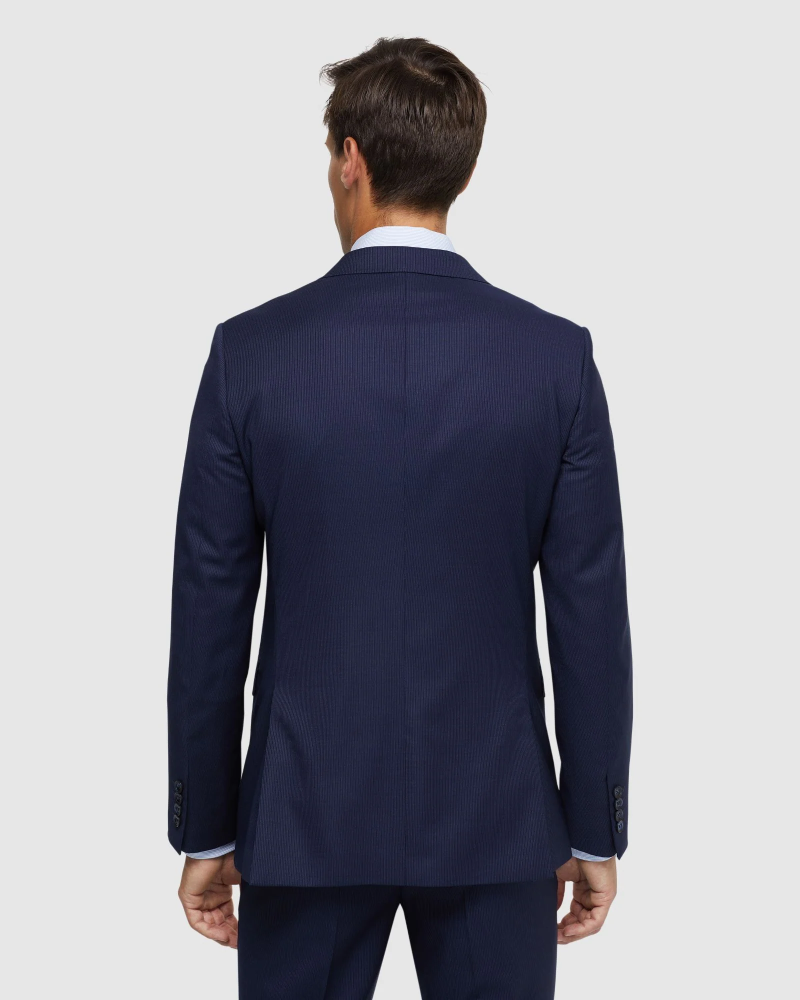 Byron Luxury Half Canvas Suit Jacket - Image 3