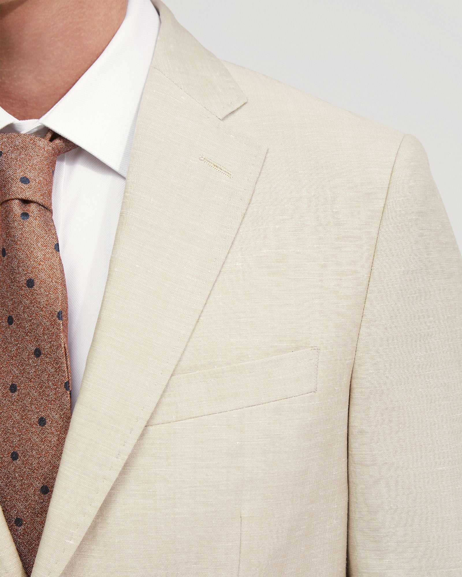 Byron Wool Linen Suit Jacket - Image 6