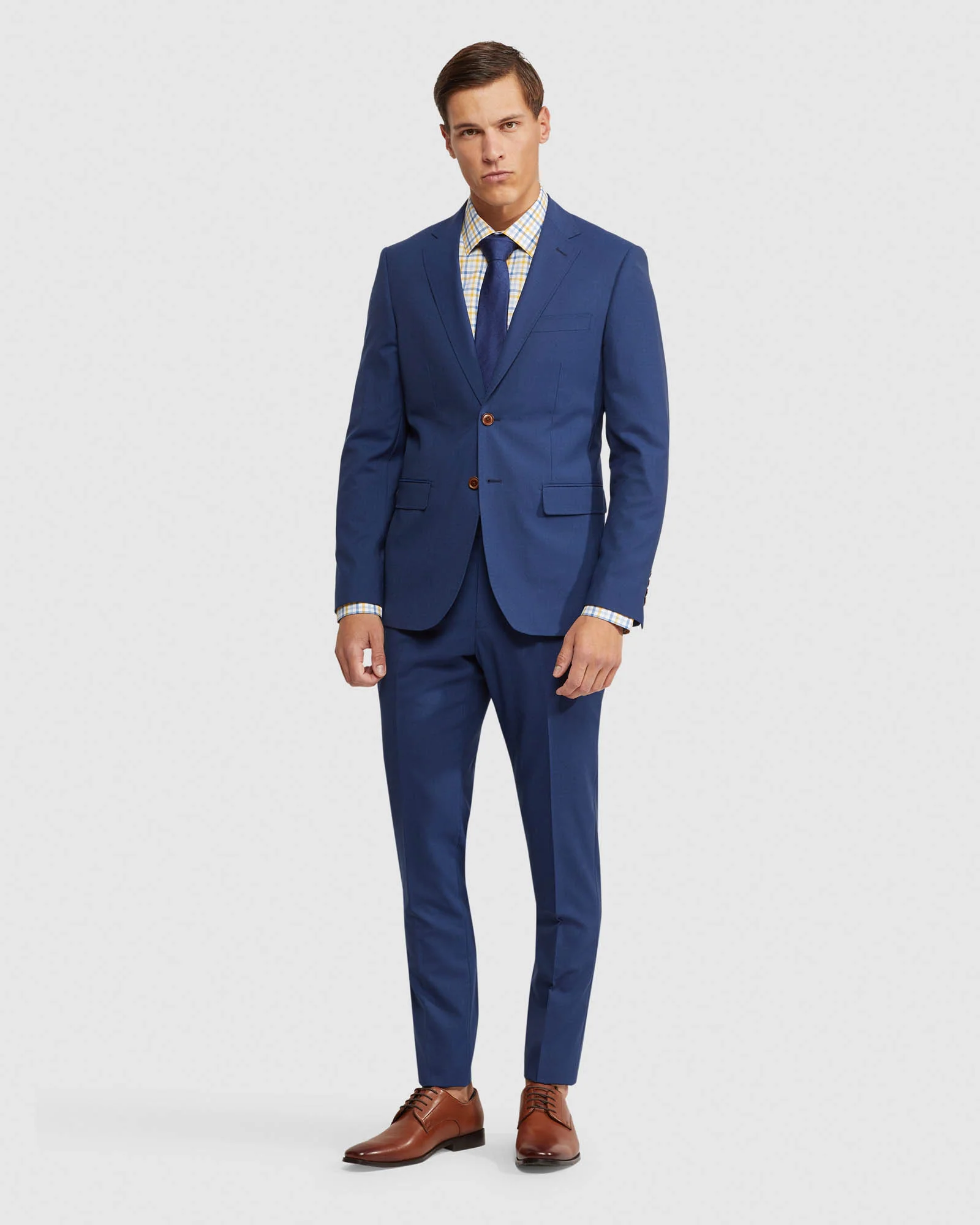 Byron Wool Stretch Suit Trousers - Image 5