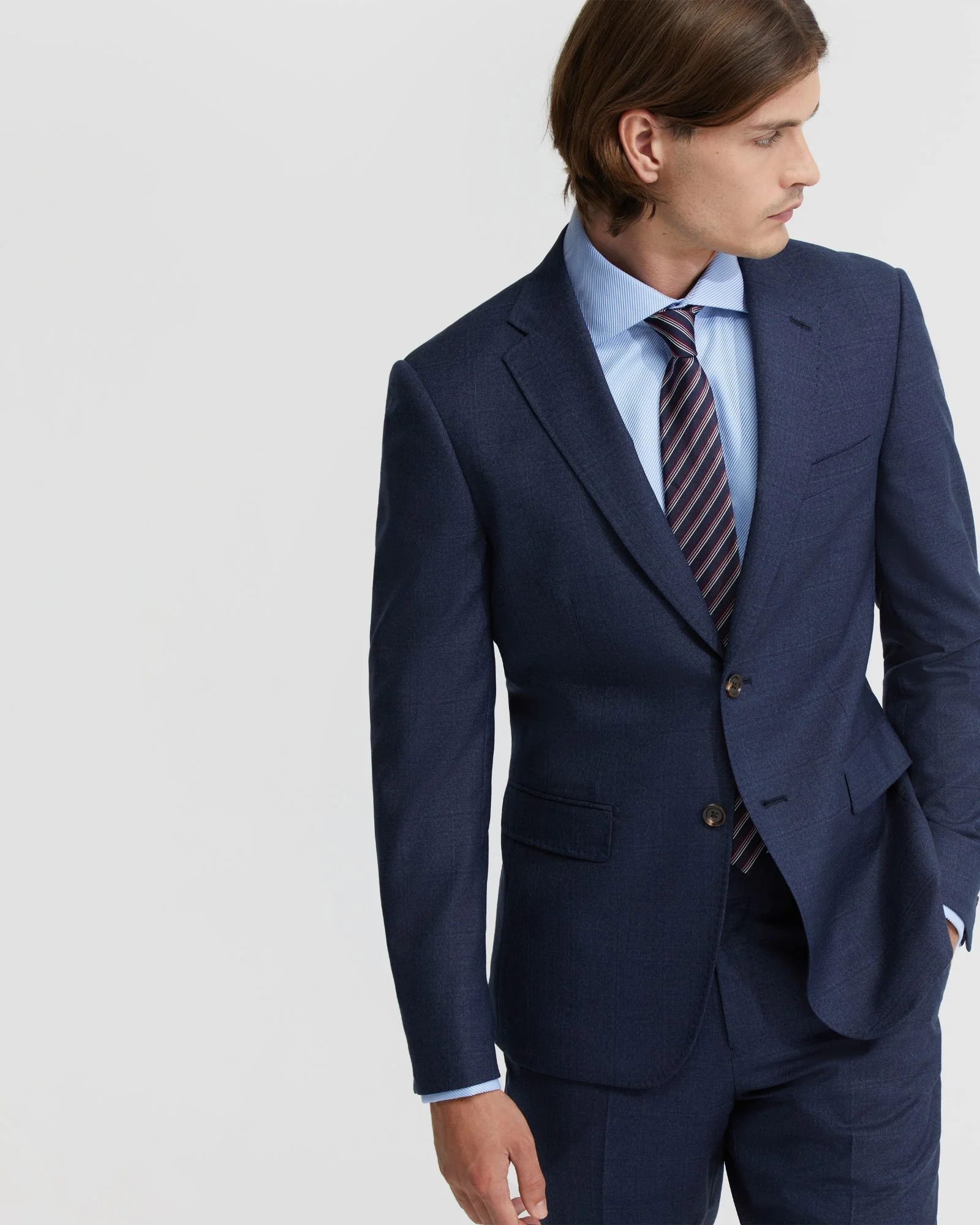 Byron Wool Suit Jacket - Image 4