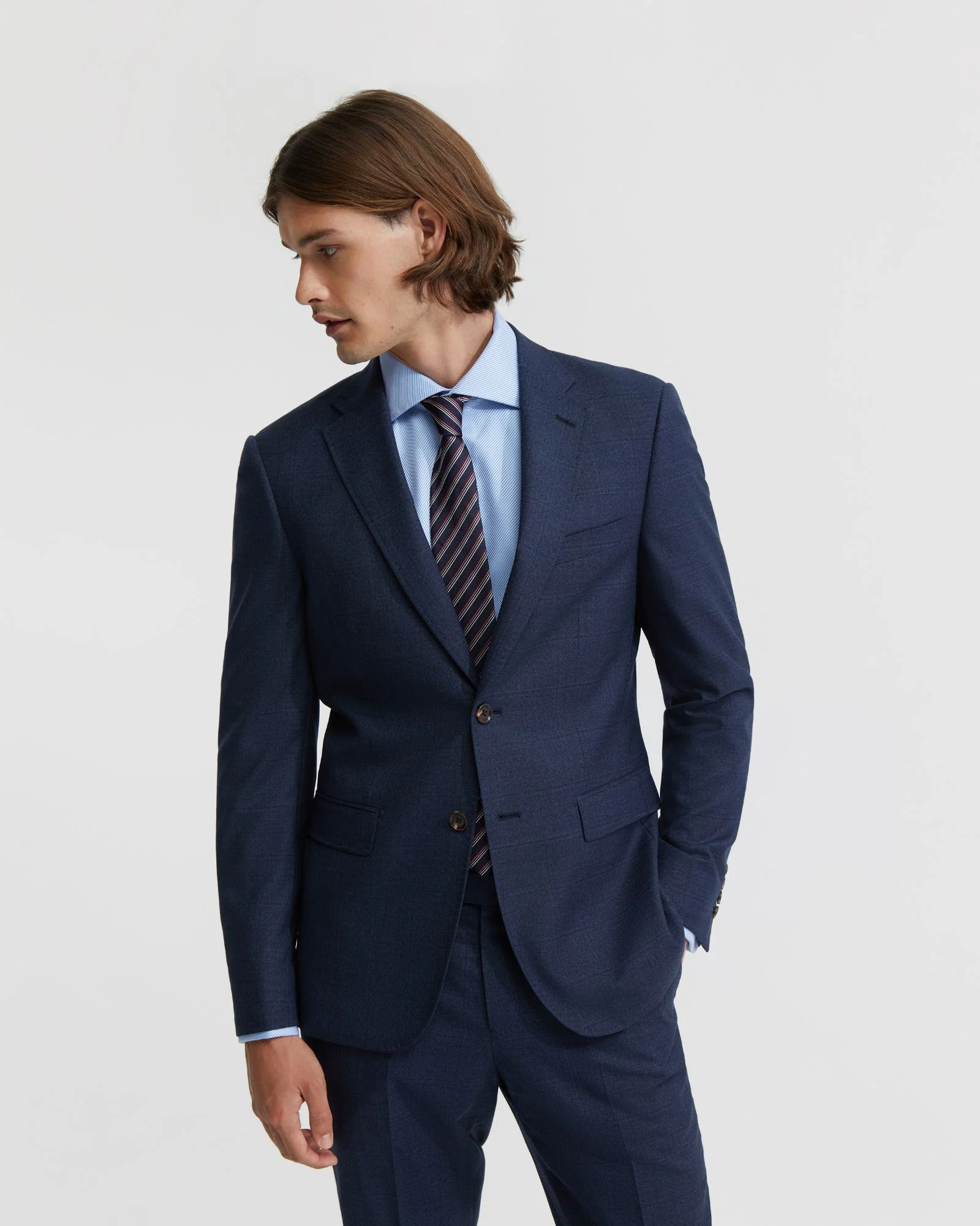 Byron Wool Suit Jacket - Image 7