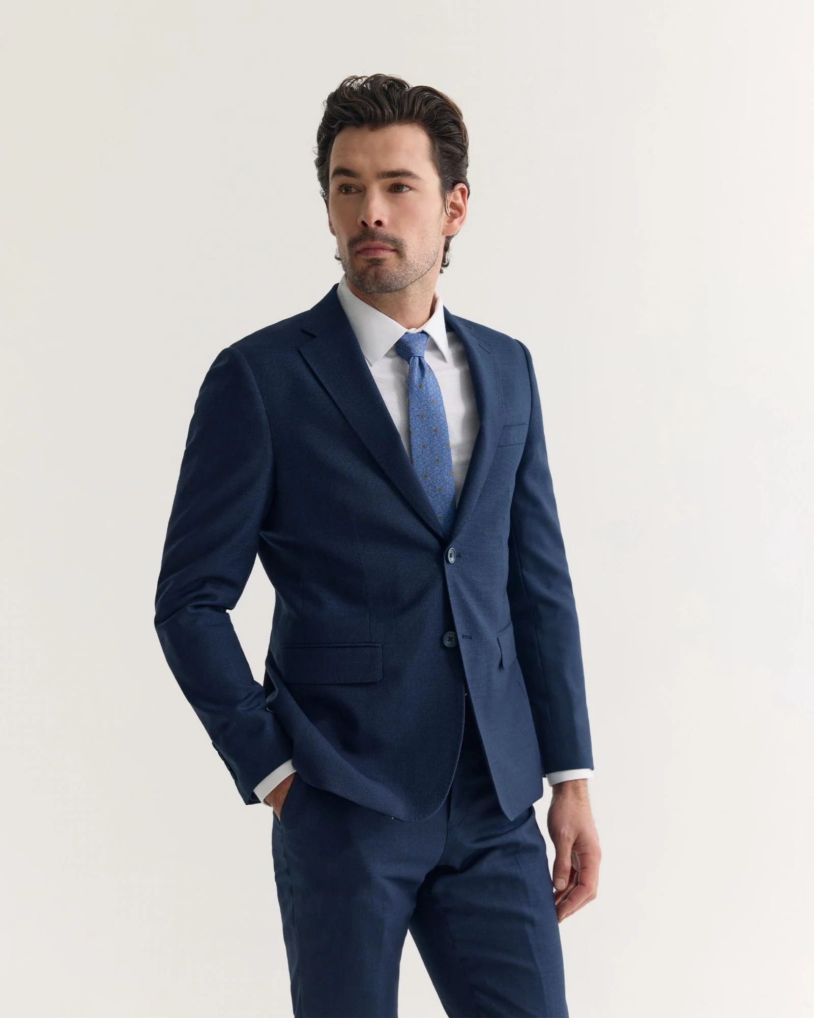 Byron Wool Suit Jacket - Image 4