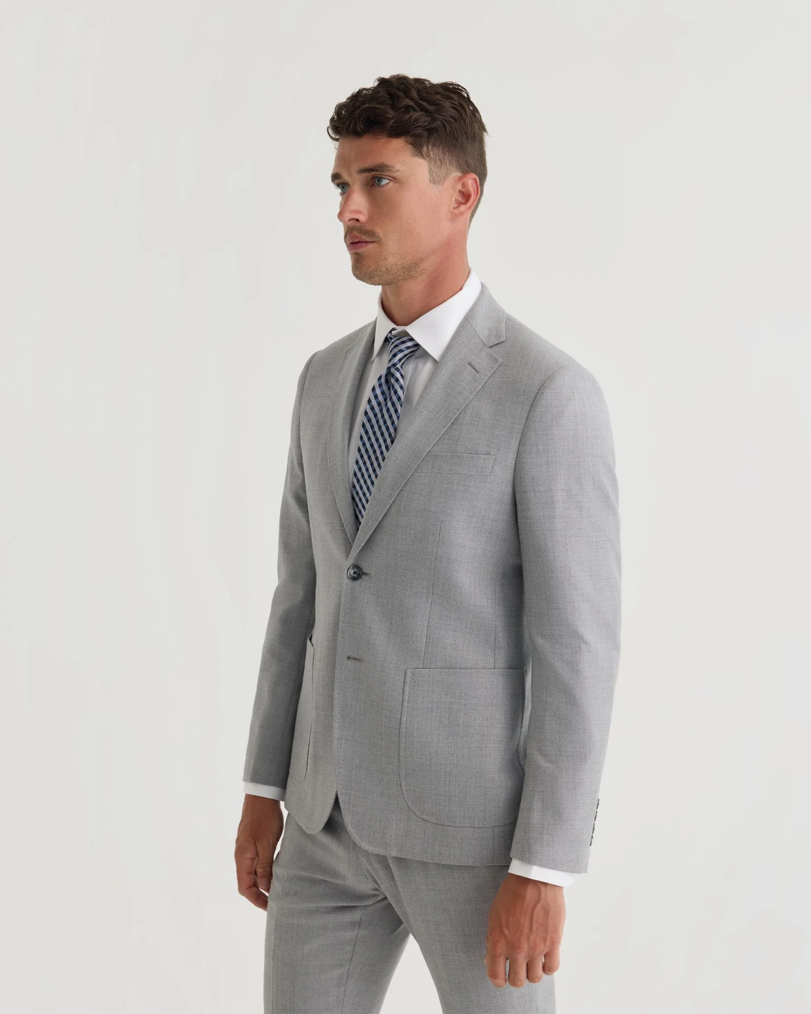 Byron Wool Suit Jacket - Image 2