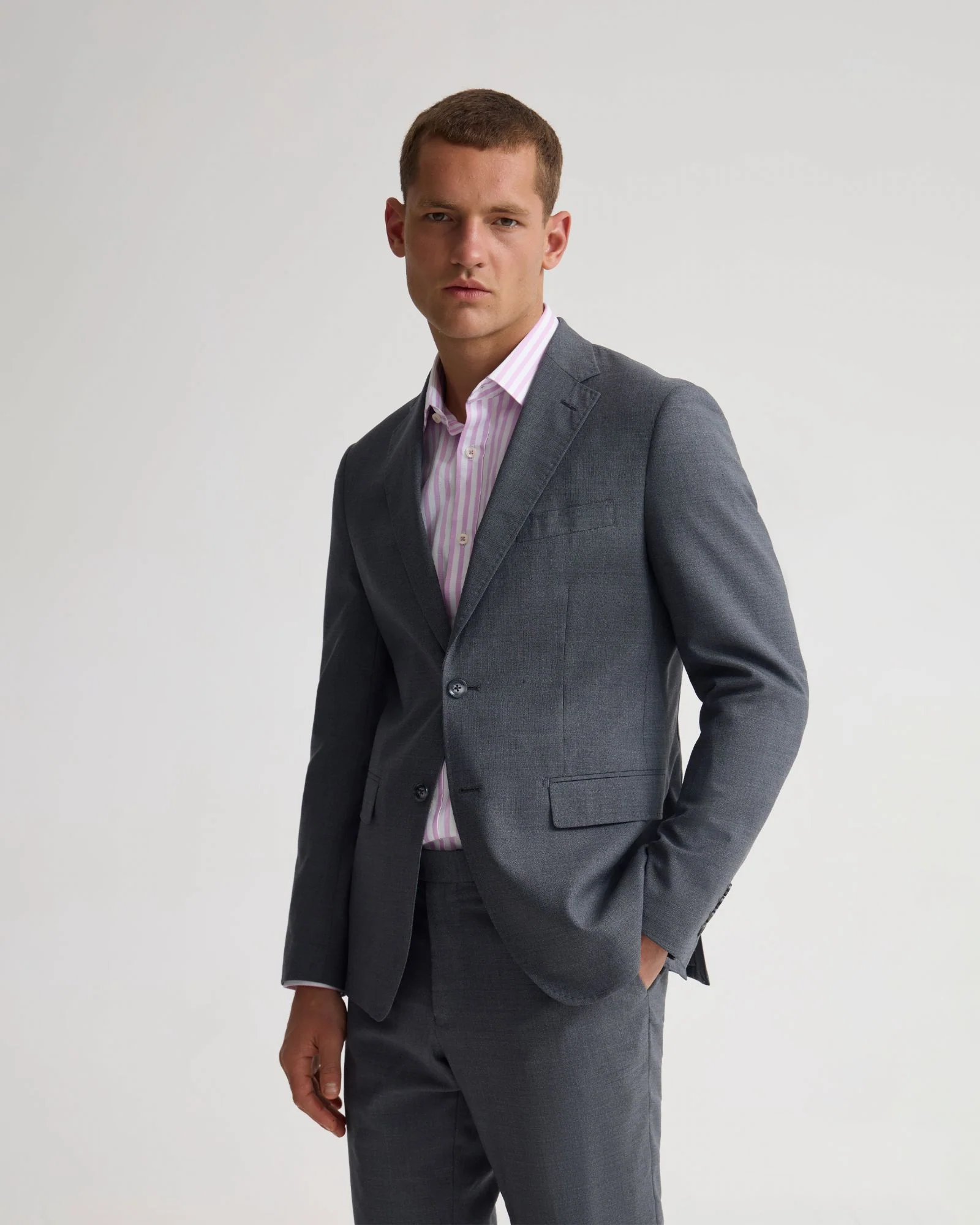 Byron Wool Suit Jacket - Image 2