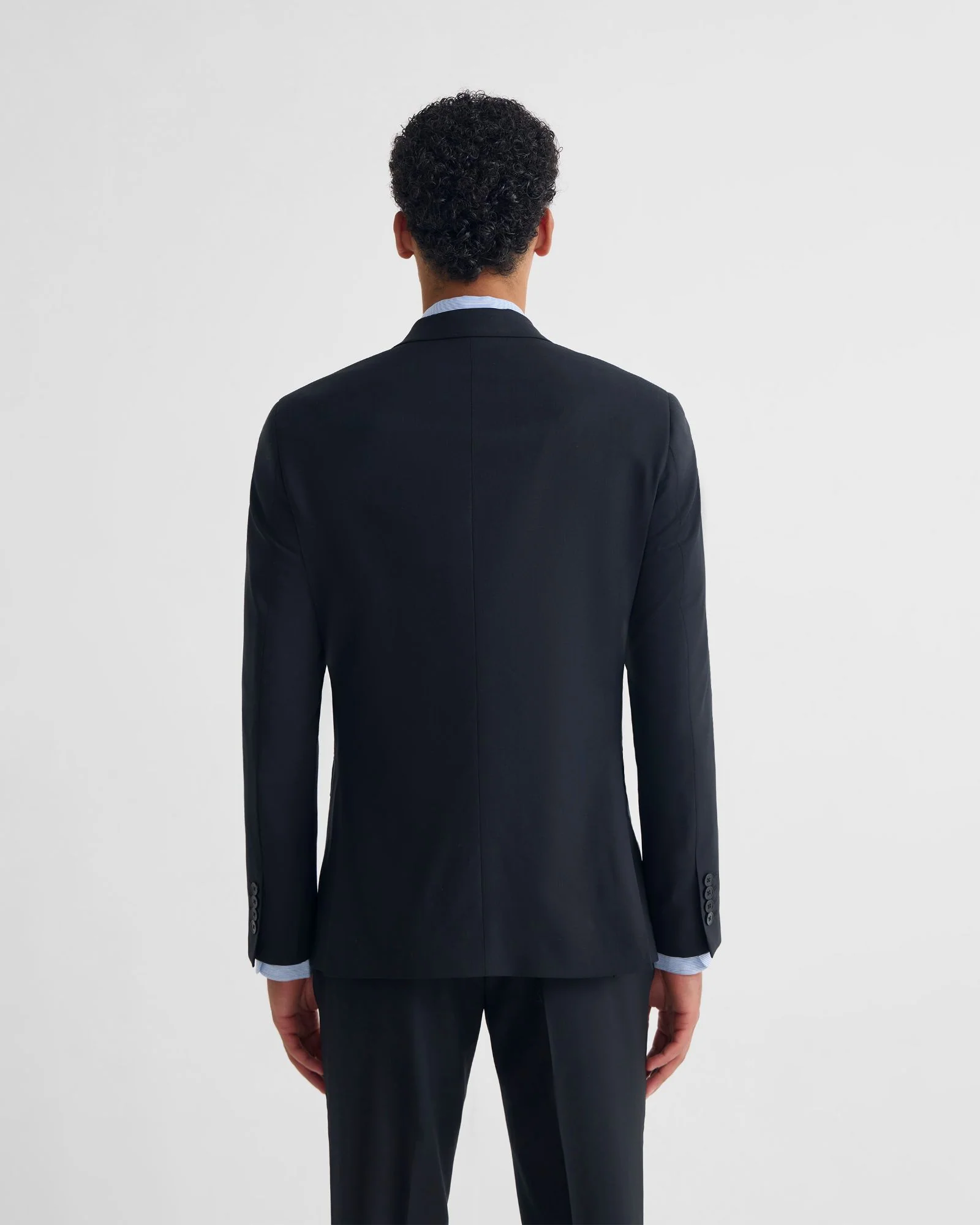 Byron Comfort Line Wool Suit Jacket - Image 11