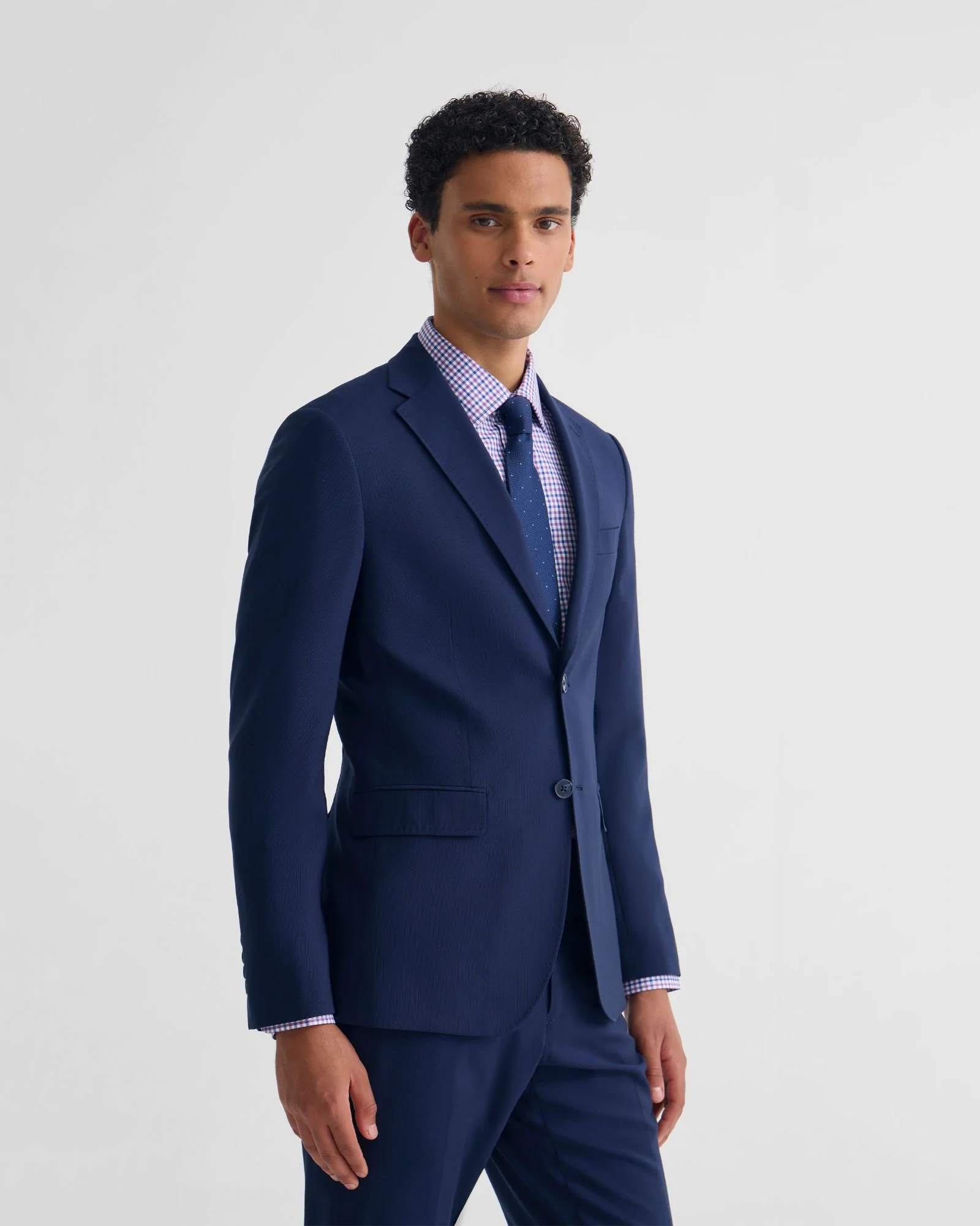 Byron Comfort Line Wool Suit Jacket - Image 3