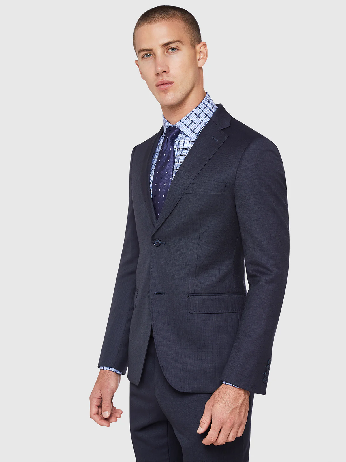 Byron Wool Suit Jacket - Image 3