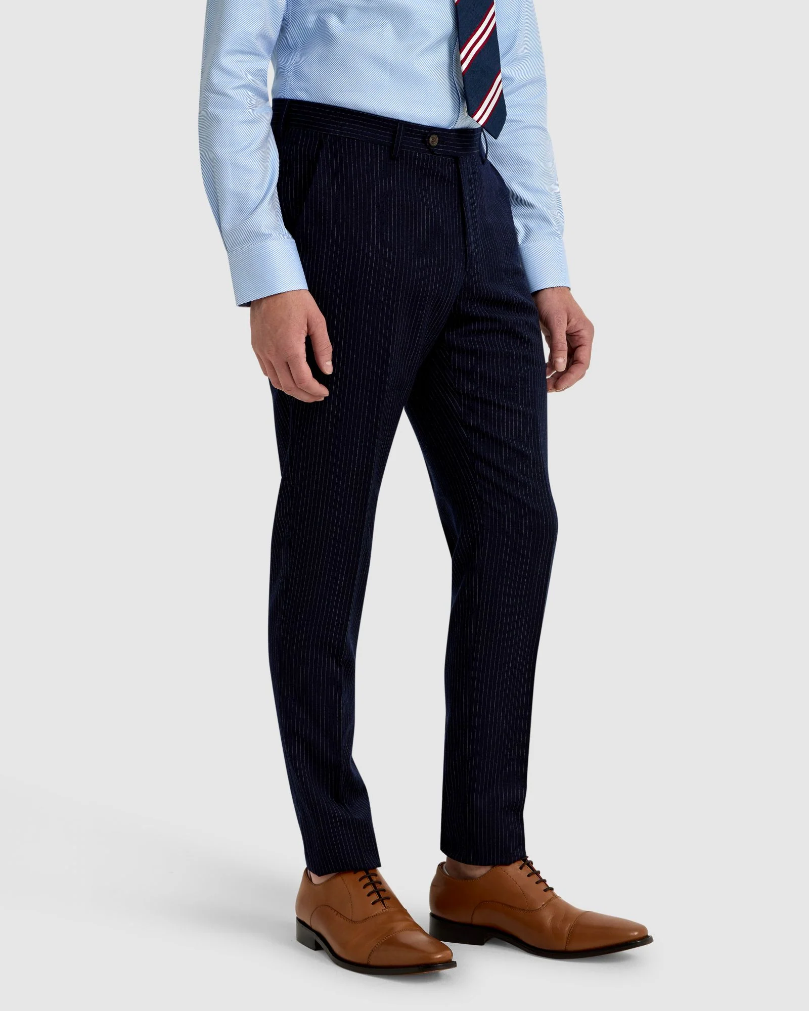 Byron Wool Suit Trousers - Image 2
