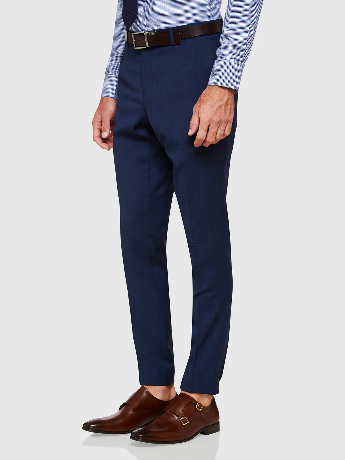 Byron Wool Suit Trousers - Image 2