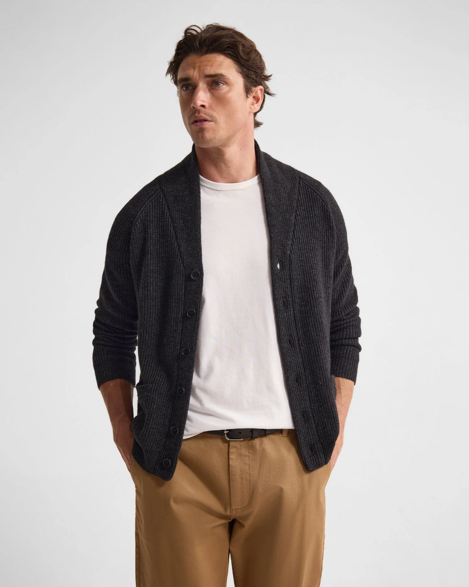 Caleb Wool Cardigan - Image 5