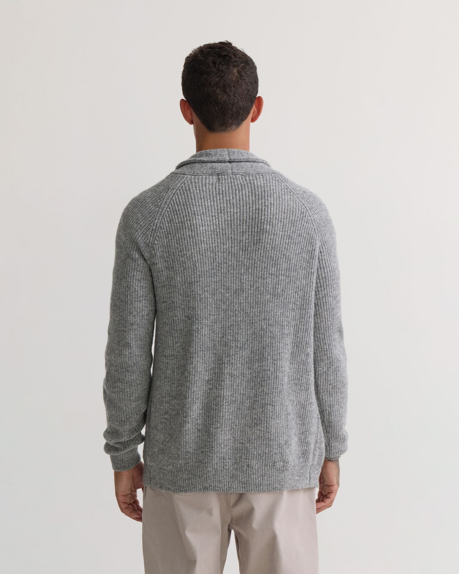 Caleb Wool Cardigan - Image 9