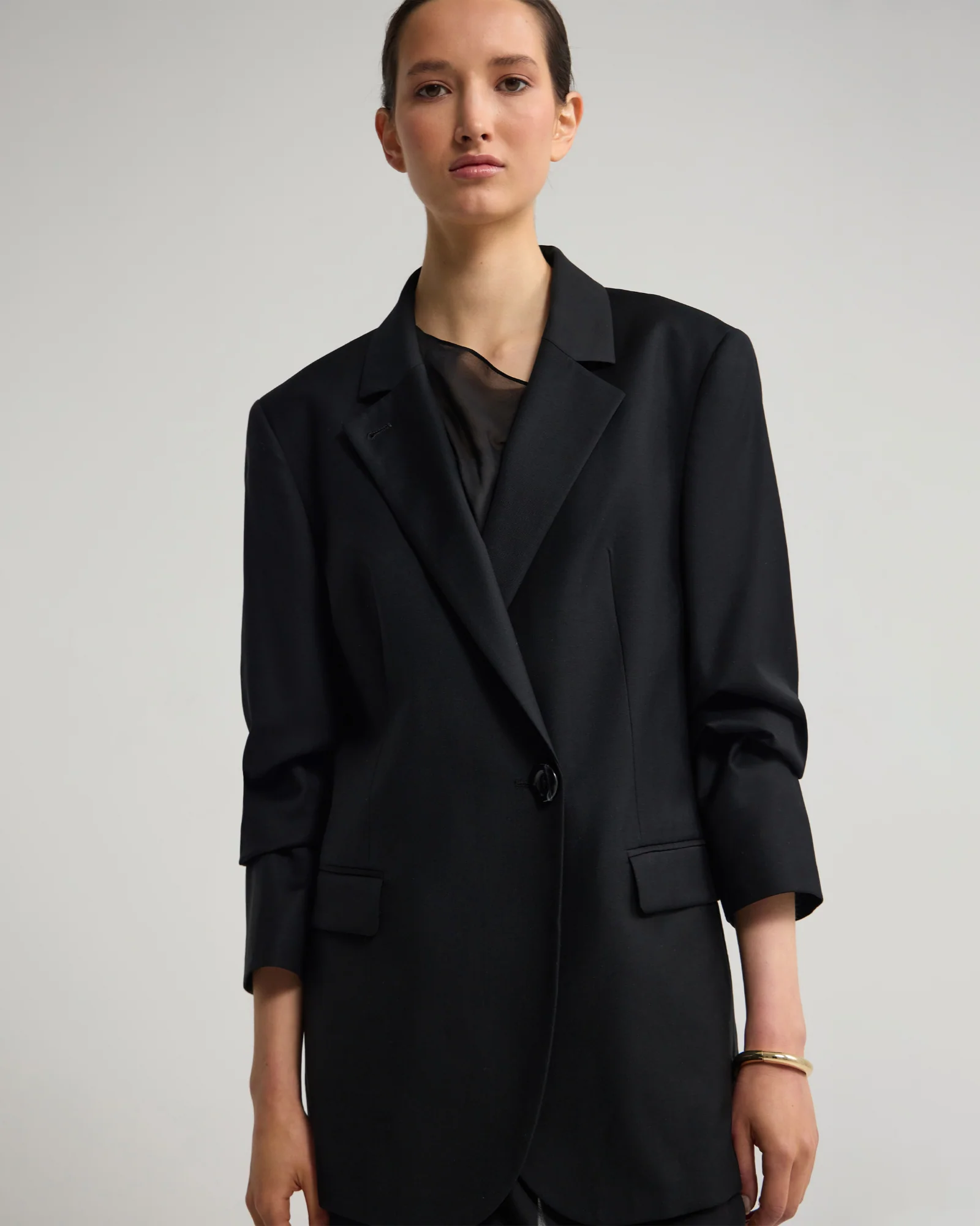 Calliope Pure Wool Blazer - Image 6