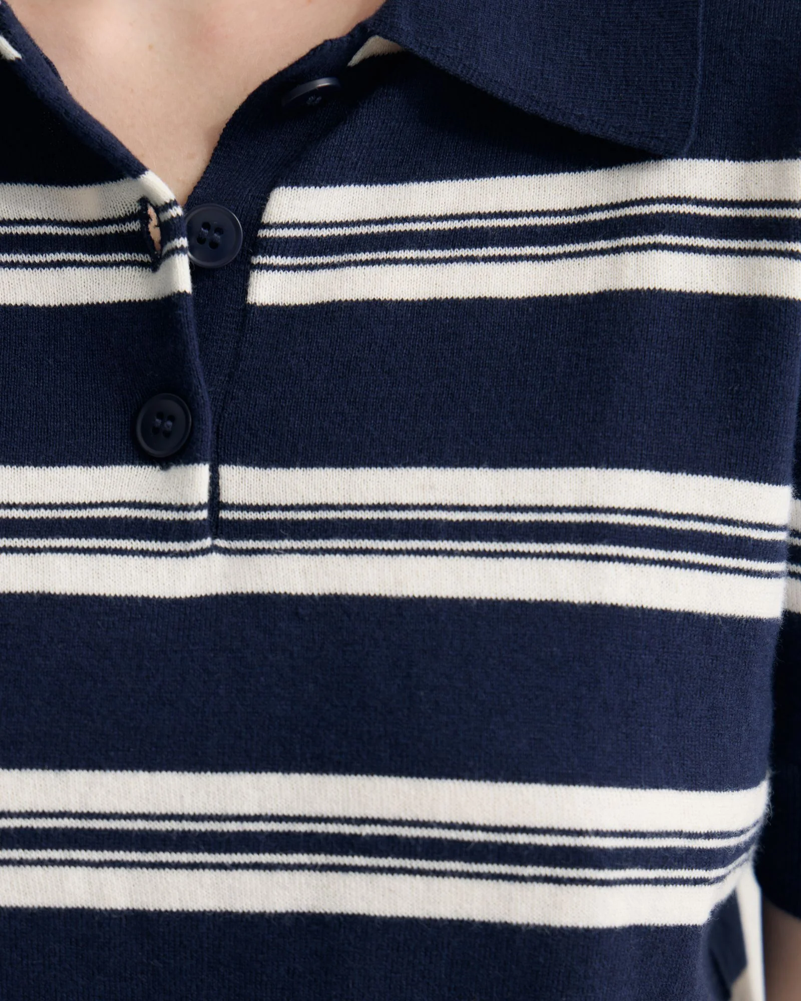 Camille Knitted Polo Striped - Image 6