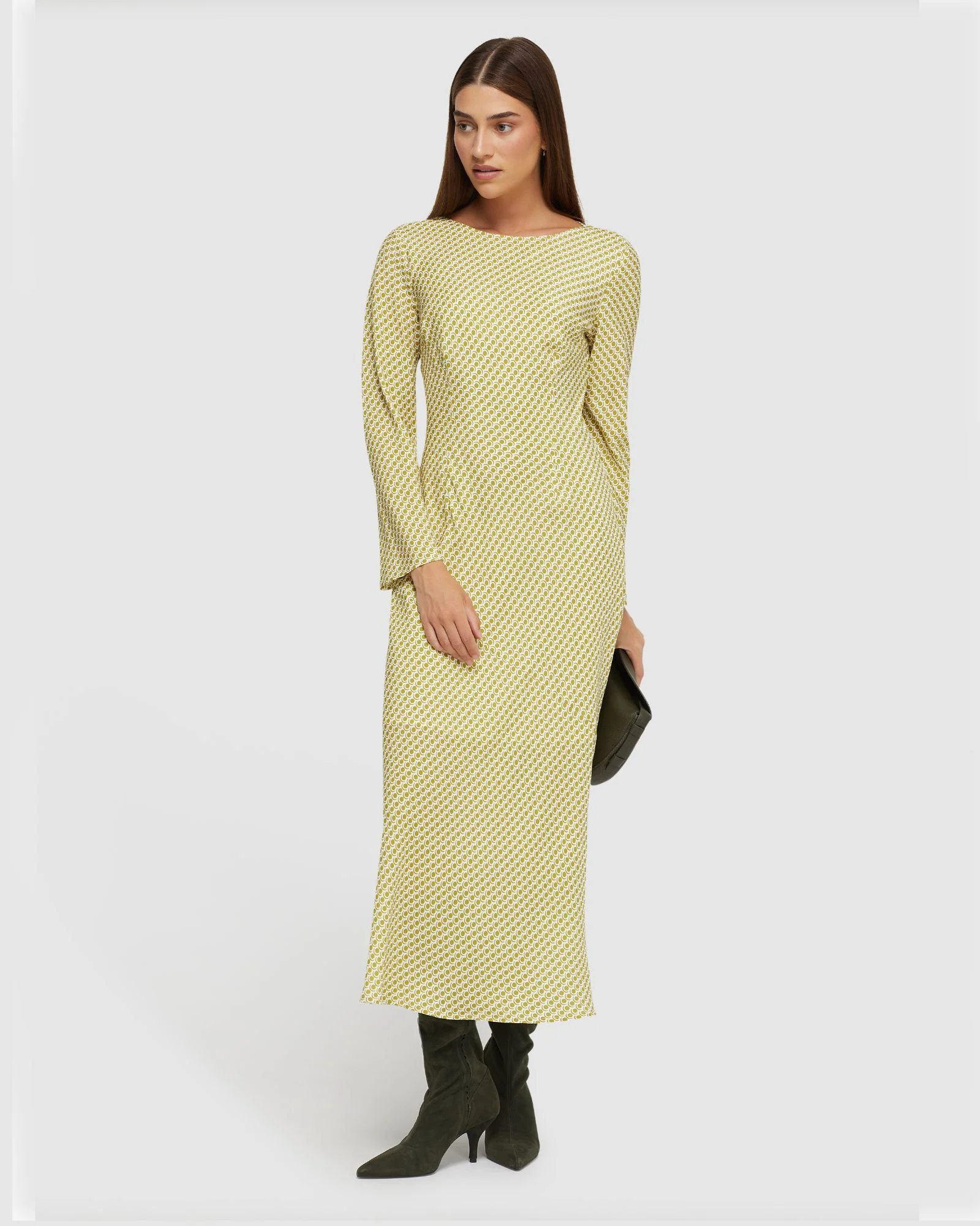 Camille Spot Print Dress