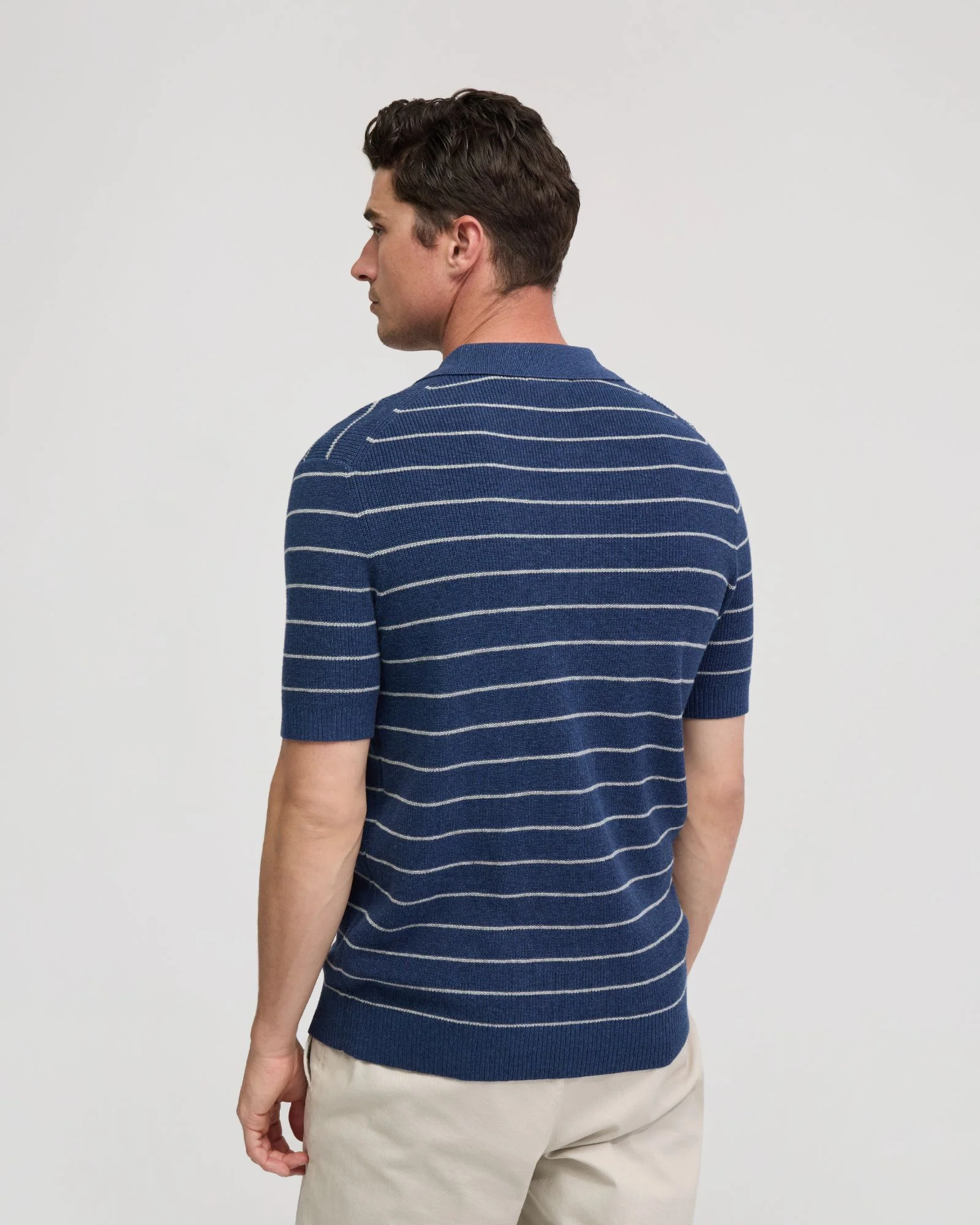 Carlos Stripe Knitted Shirt - Image 3