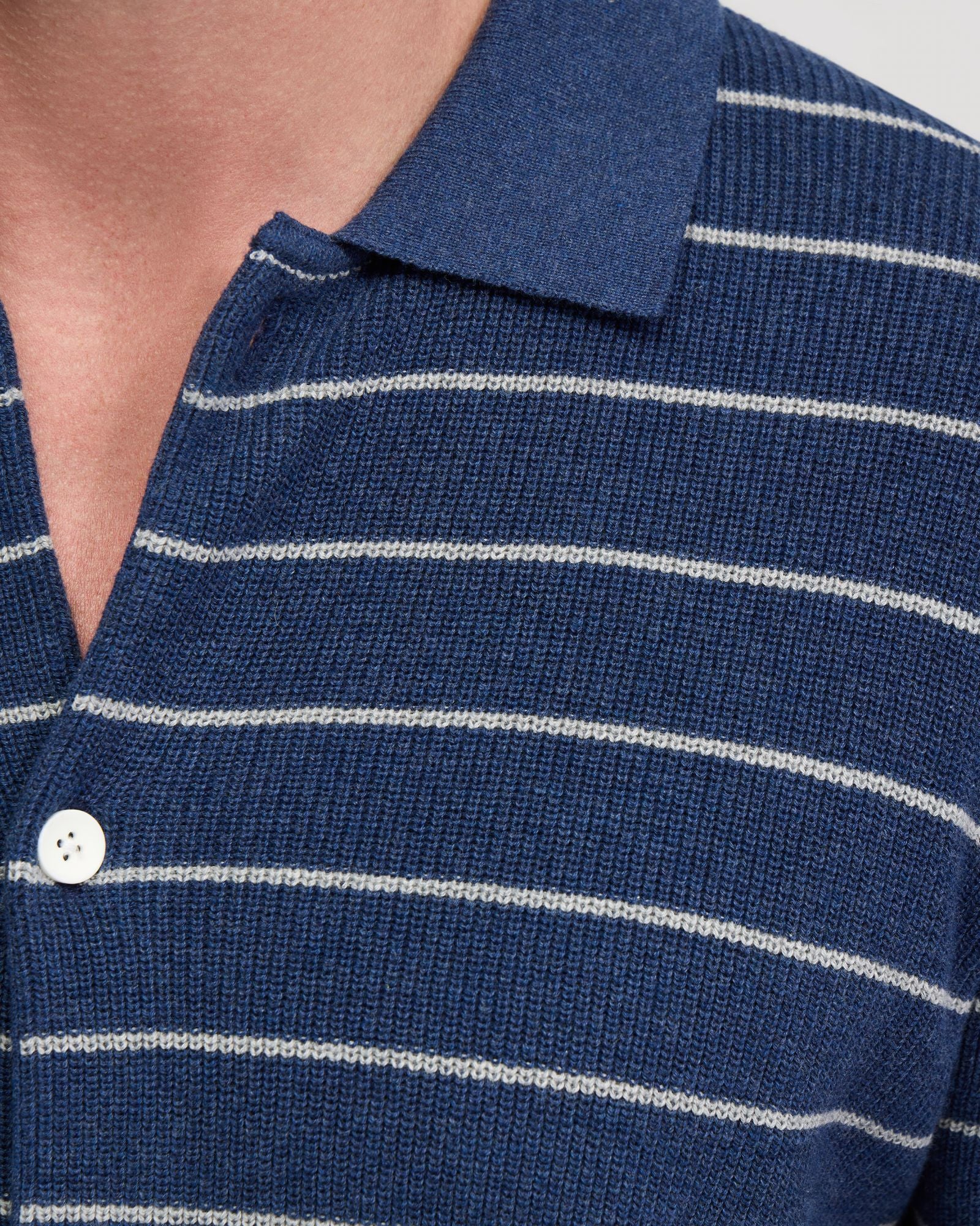 Carlos Stripe Knitted Shirt - Image 6