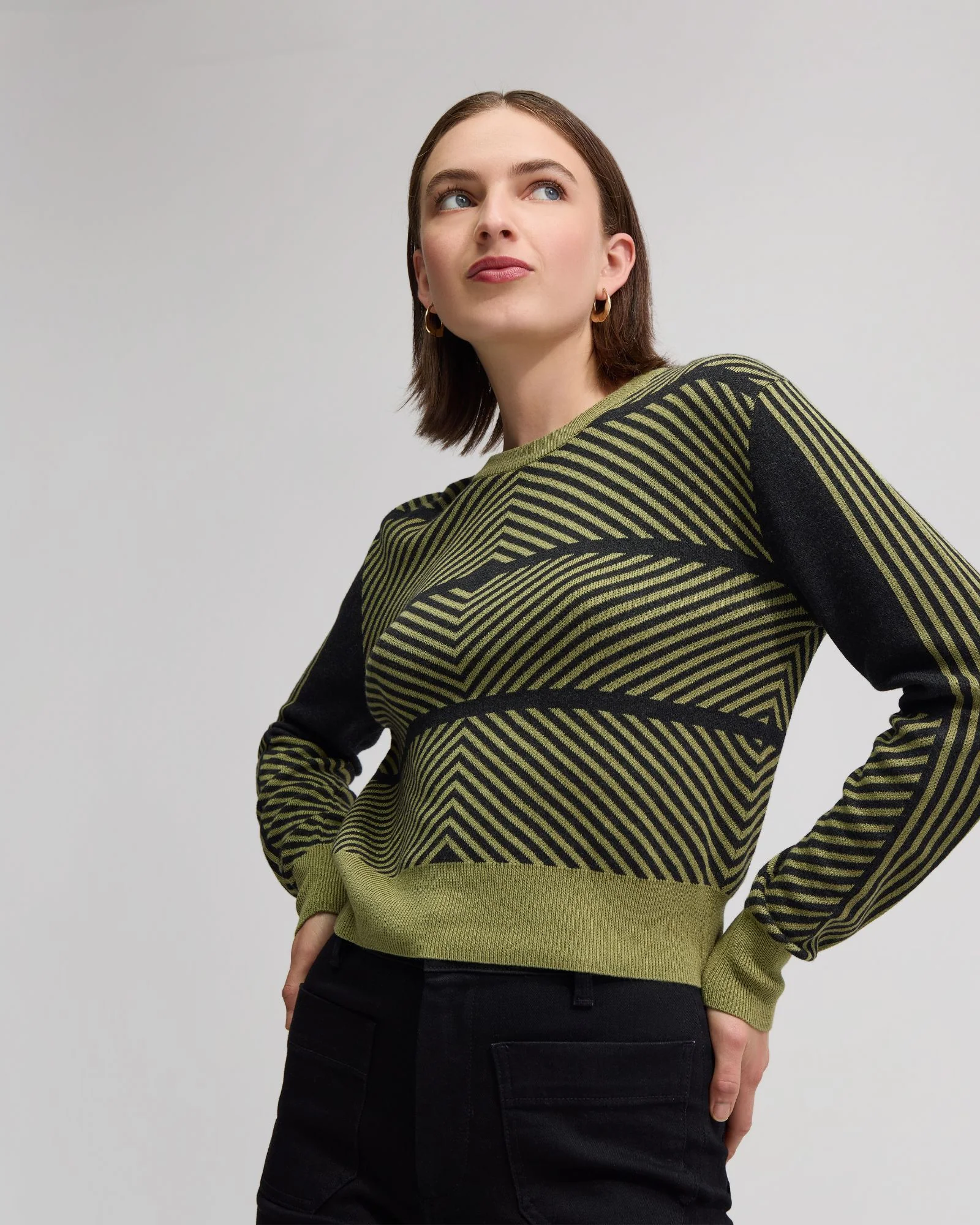 Caro Patterned Knit - Image 4